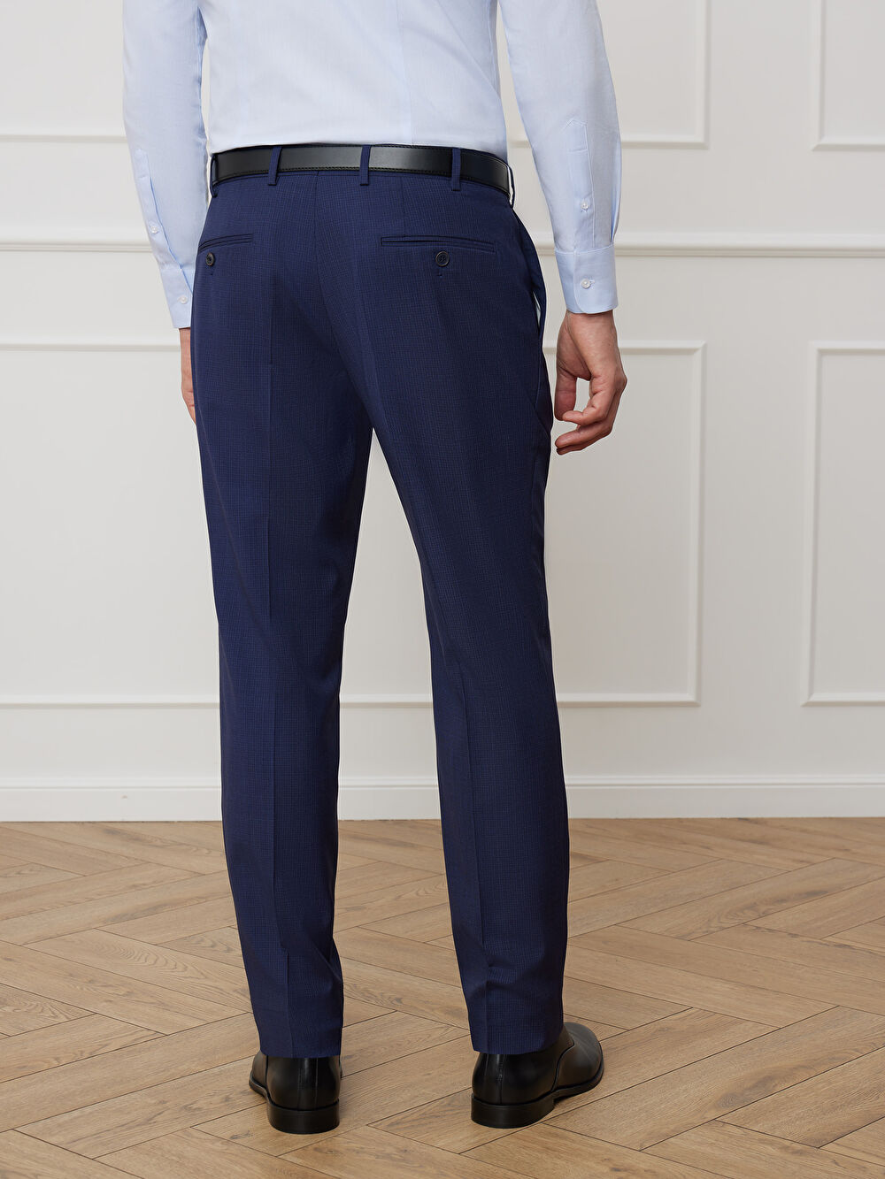 GRANATOWE SPODNIE DO GARNITURU - MIKSUJ I ŁĄCZ - 3