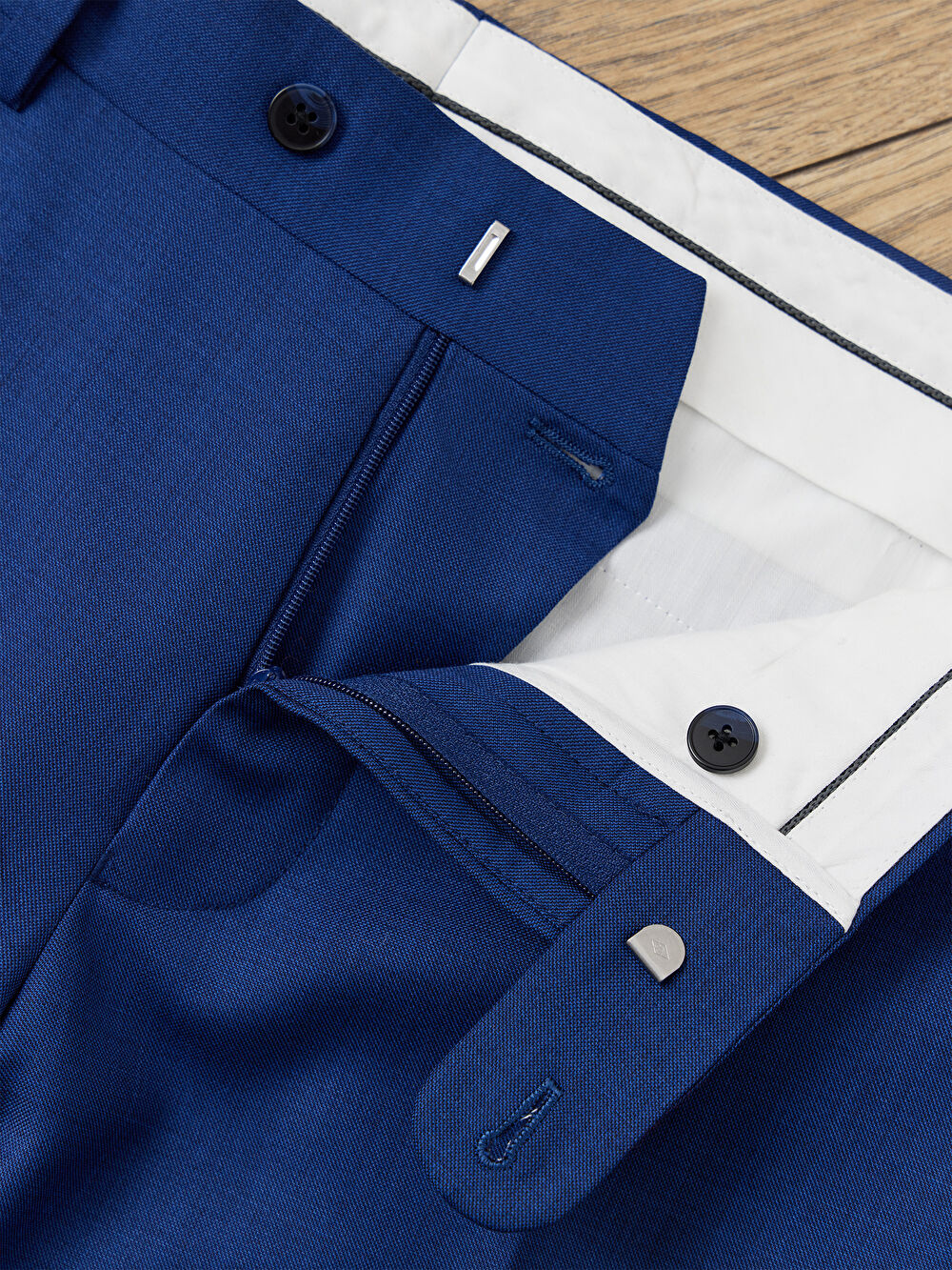 GRANATOWE SPODNIE DO GARNITURU - MIKSUJ I ŁĄCZ - 5