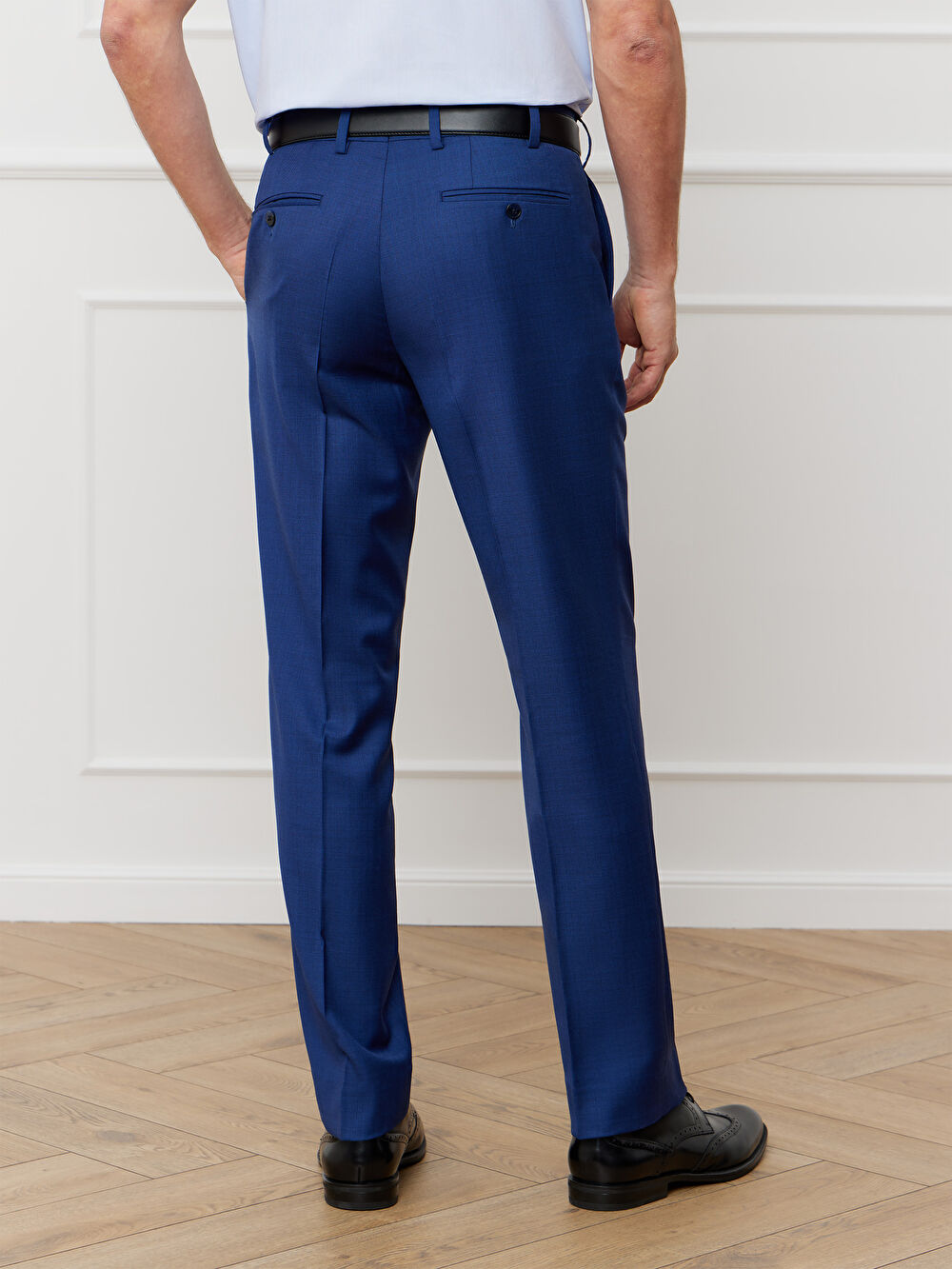 GRANATOWE SPODNIE DO GARNITURU - MIKSUJ I ŁĄCZ - 2