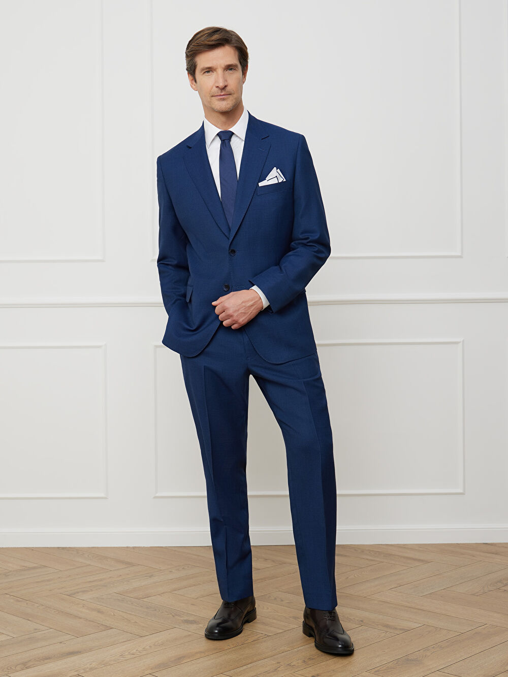 GRANATOWE SPODNIE DO GARNITURU - MIKSUJ I ŁĄCZ - 5