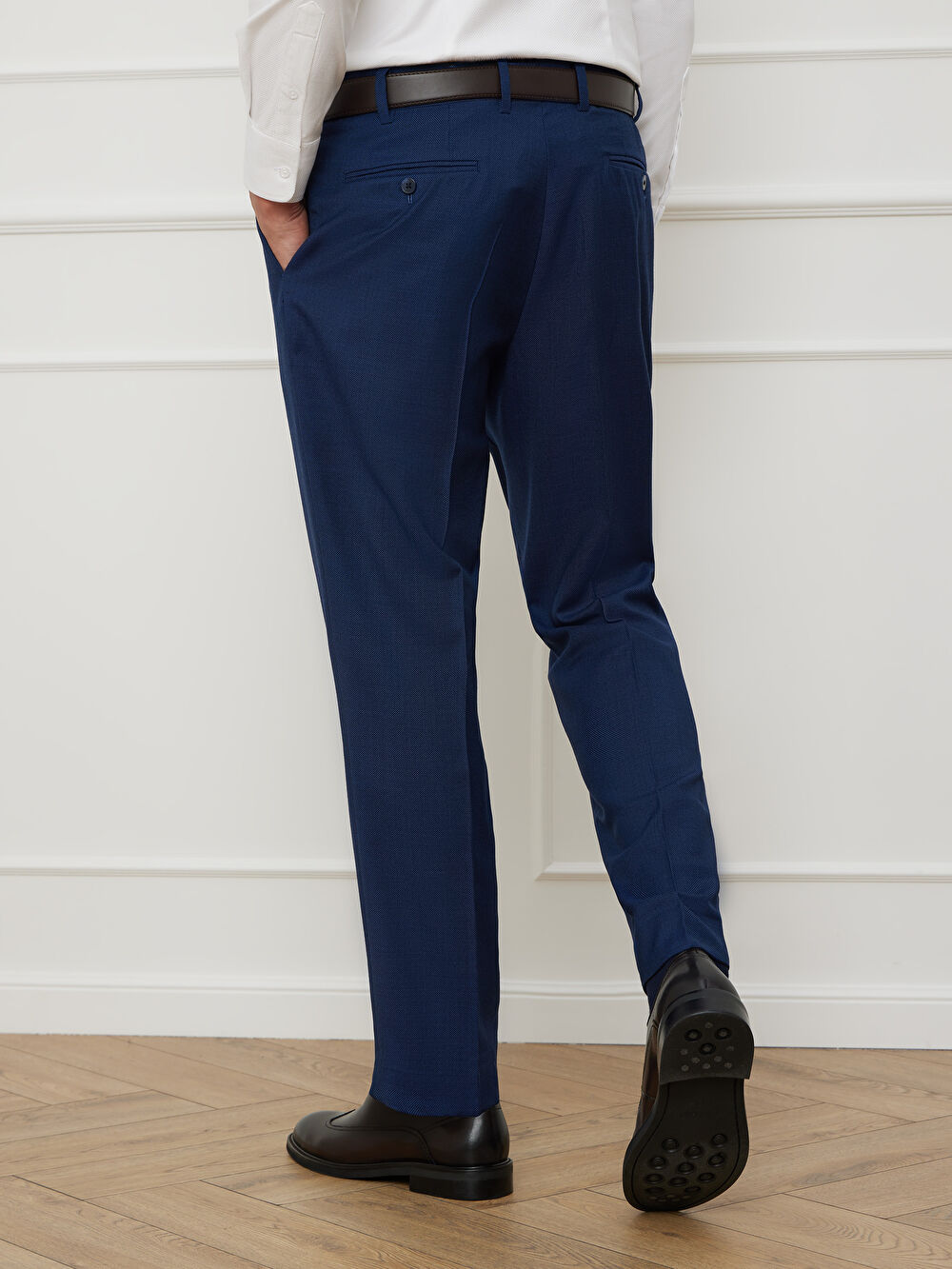 GRANATOWE SPODNIE DO GARNITURU - MIKSUJ I ŁĄCZ - 3