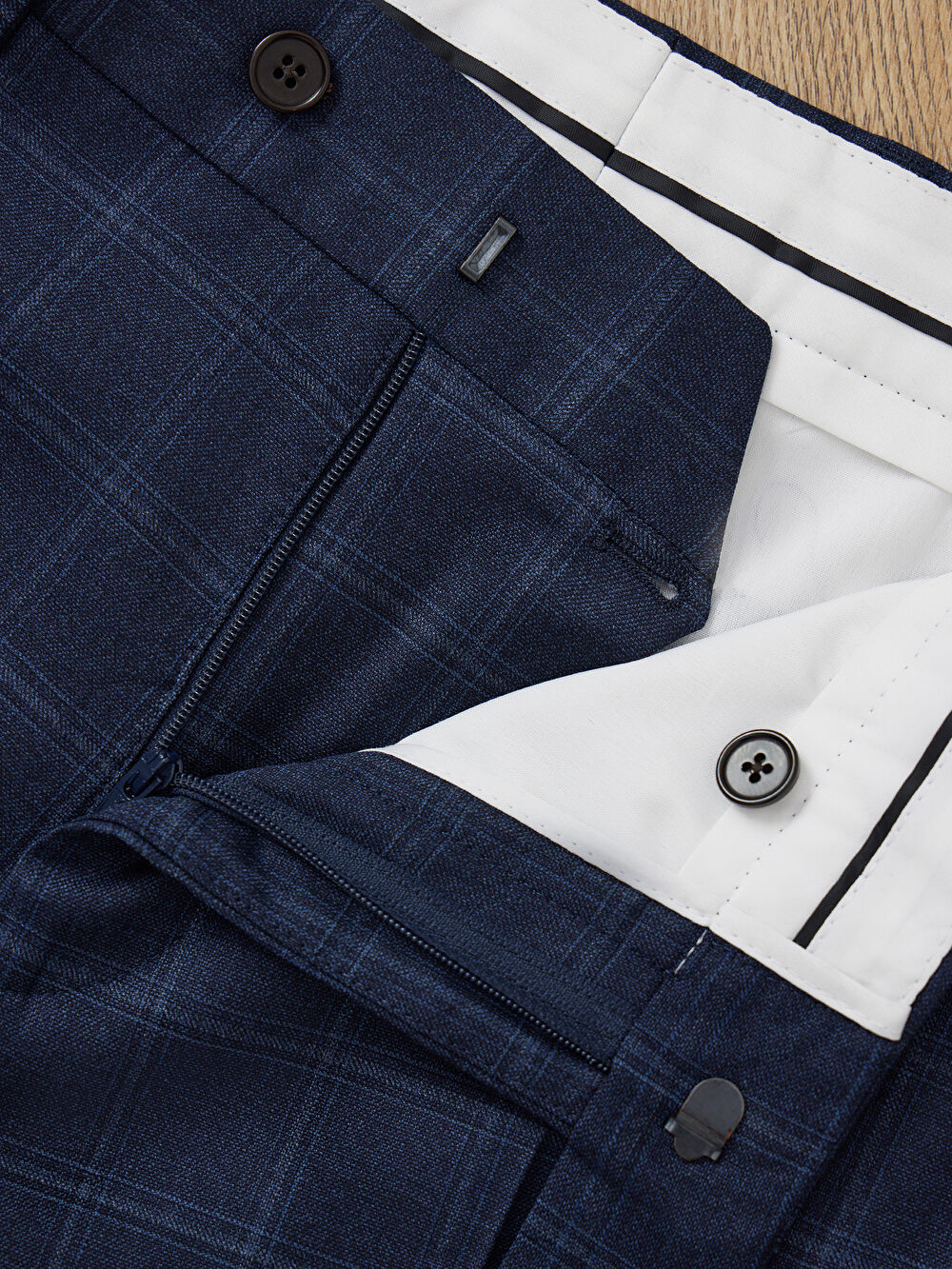 GRANATOWE SPODNIE DO GARNITURU - MIKSUJ I ŁĄCZ - 6