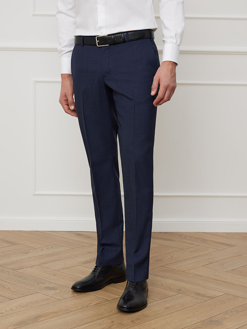 GRANATOWE SPODNIE DO GARNITURU - MIKSUJ I ŁĄCZ