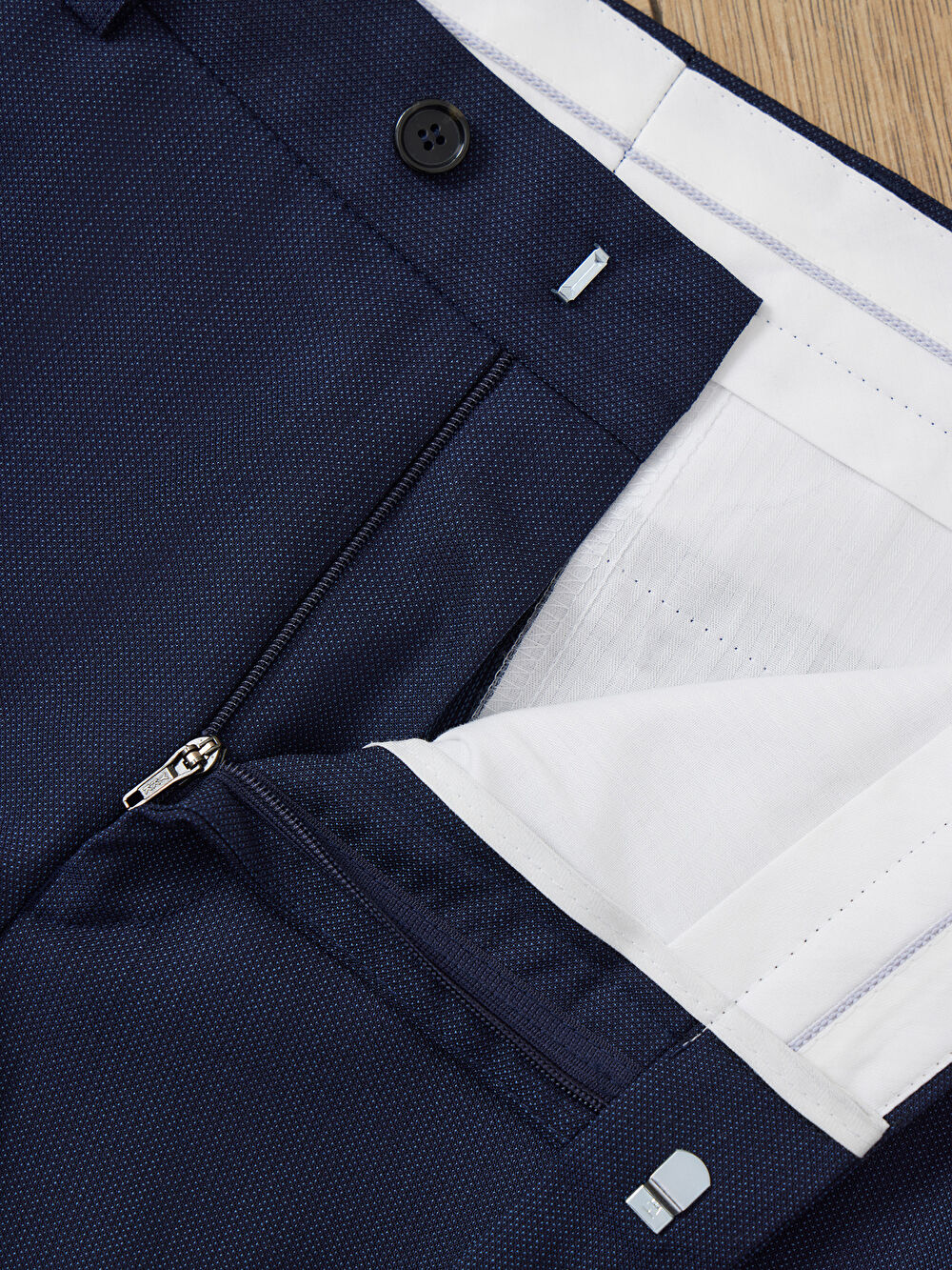 GRANATOWE SPODNIE DO GARNITURU - MIKSUJ I ŁĄCZ - 6