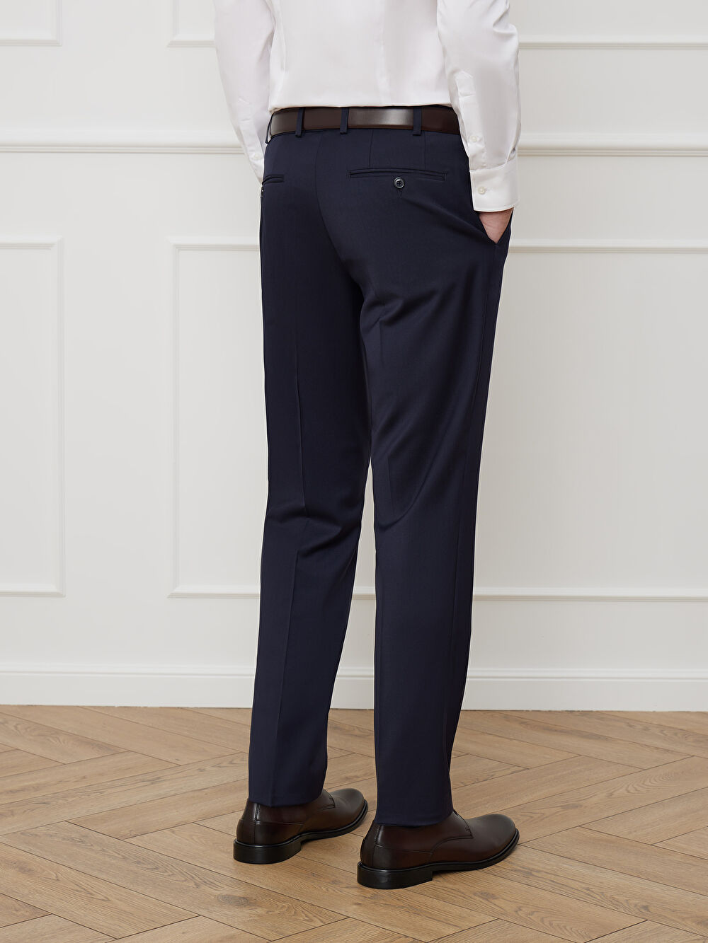 GRANATOWE SPODNIE OSAKA DO GARNITURU - MIKSUJ I ŁĄCZ - 3