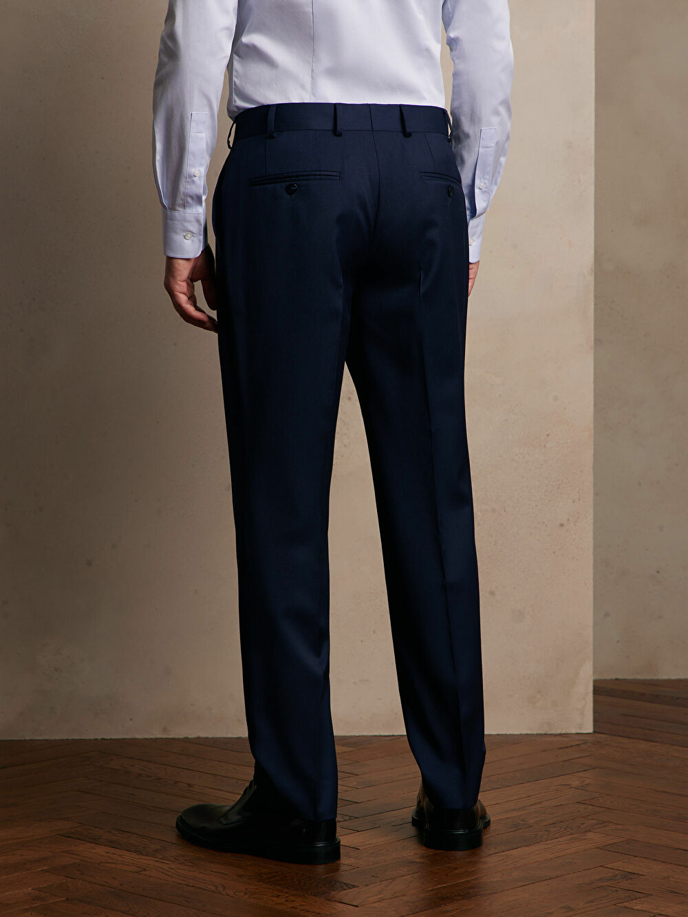 GRANATOWE SPODNIE LIZBONA DO GARNITURU - MIKSUJ I ŁĄCZ - 4