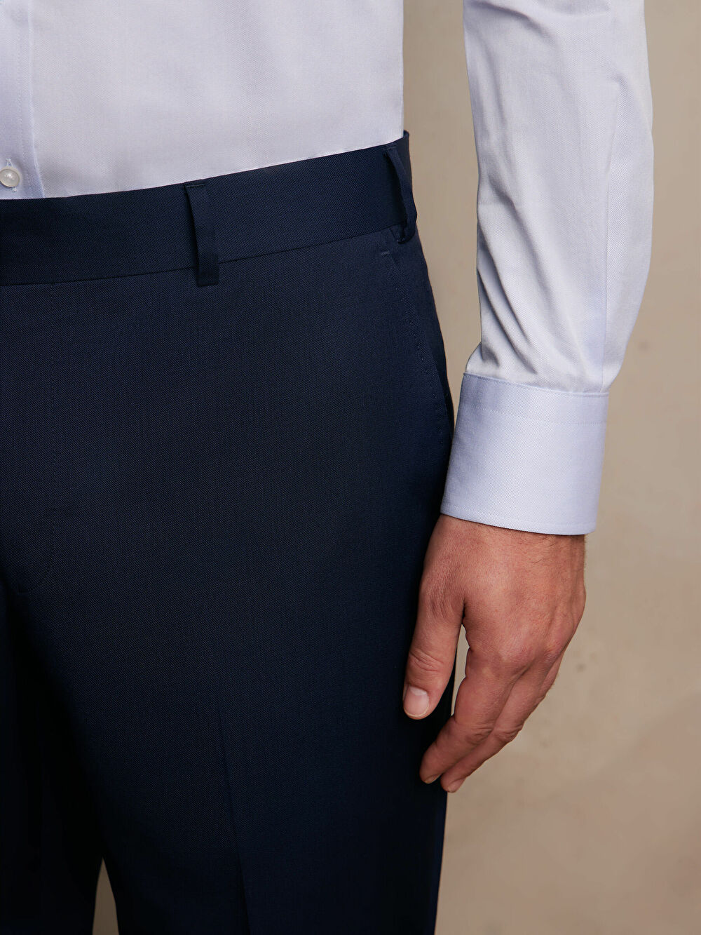 GRANATOWE SPODNIE LIZBONA DO GARNITURU - MIKSUJ I ŁĄCZ - 6