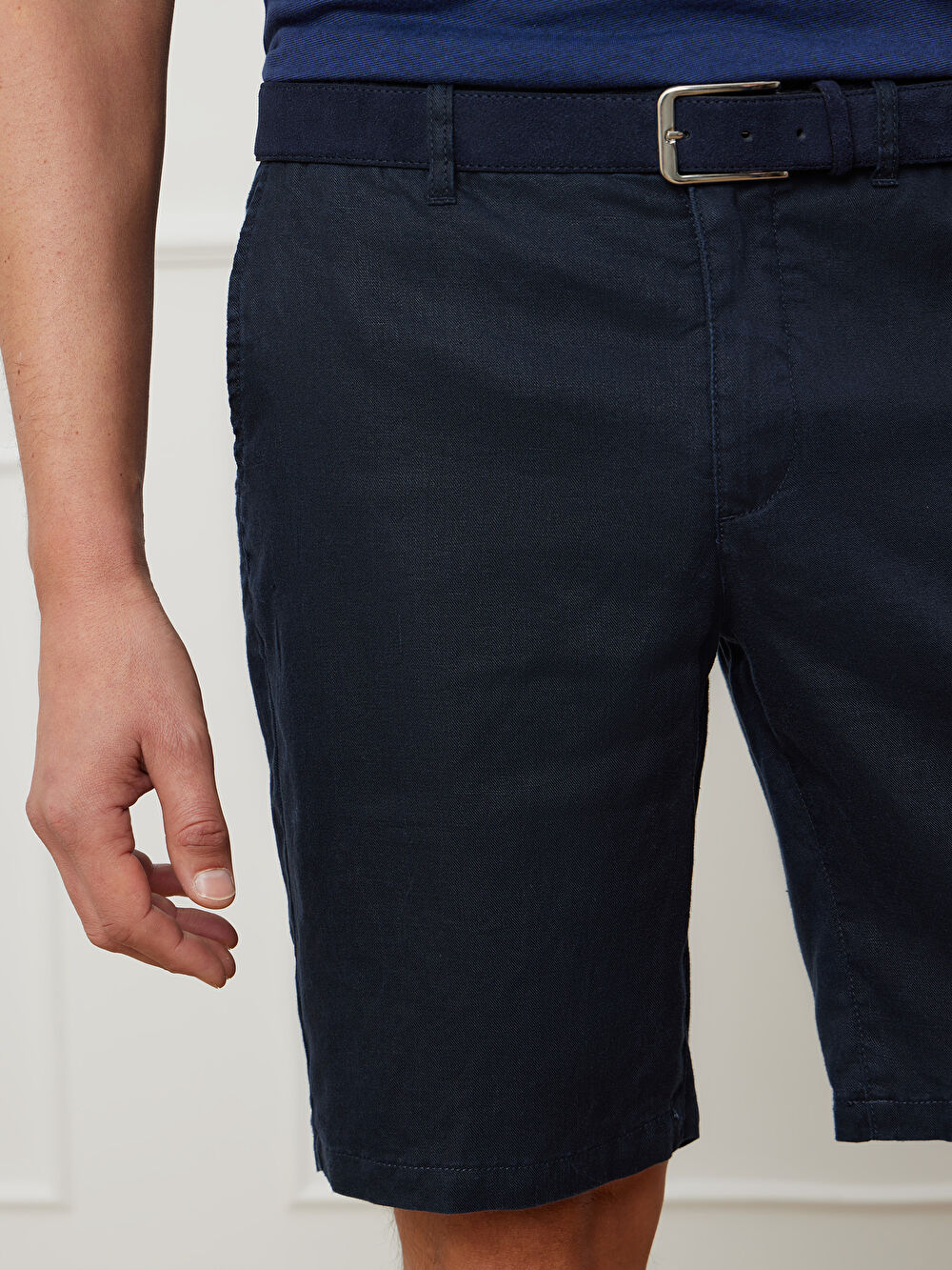 GRANATOWE SZORTY CROYDON - 3