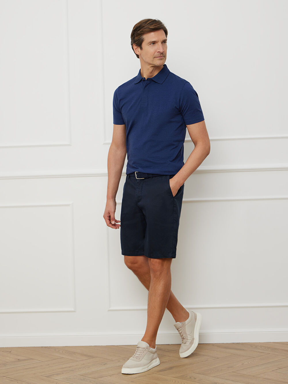 GRANATOWE SZORTY CROYDON - 4