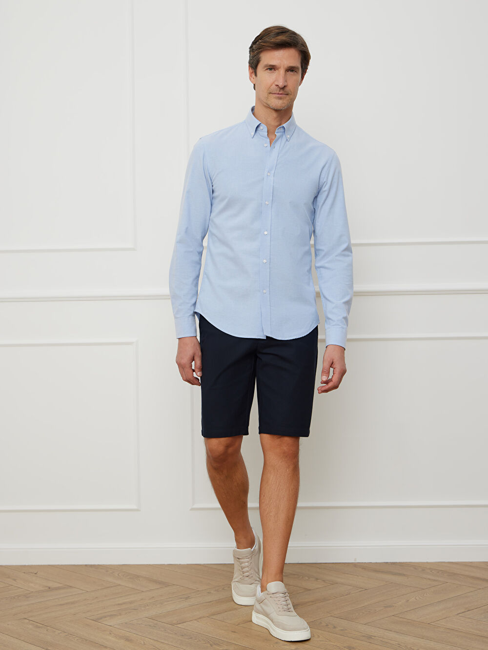 GRANATOWE SZORTY KADIS - 5