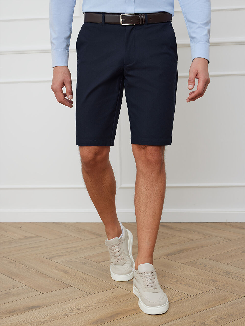 GRANATOWE SZORTY KADIS