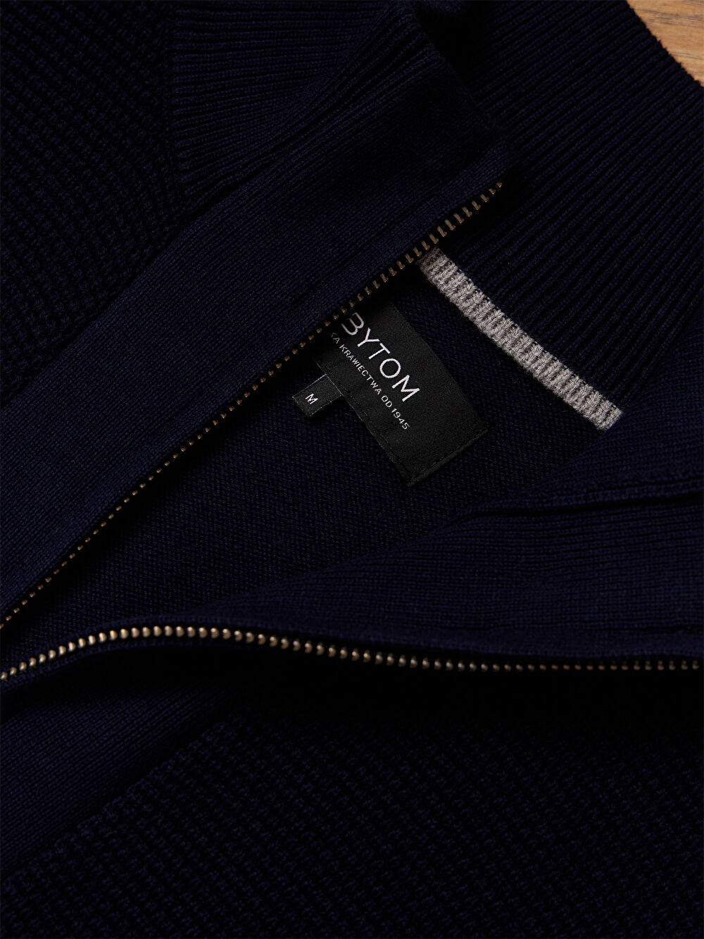 GRANATOWY SWETER COLFAX - 3