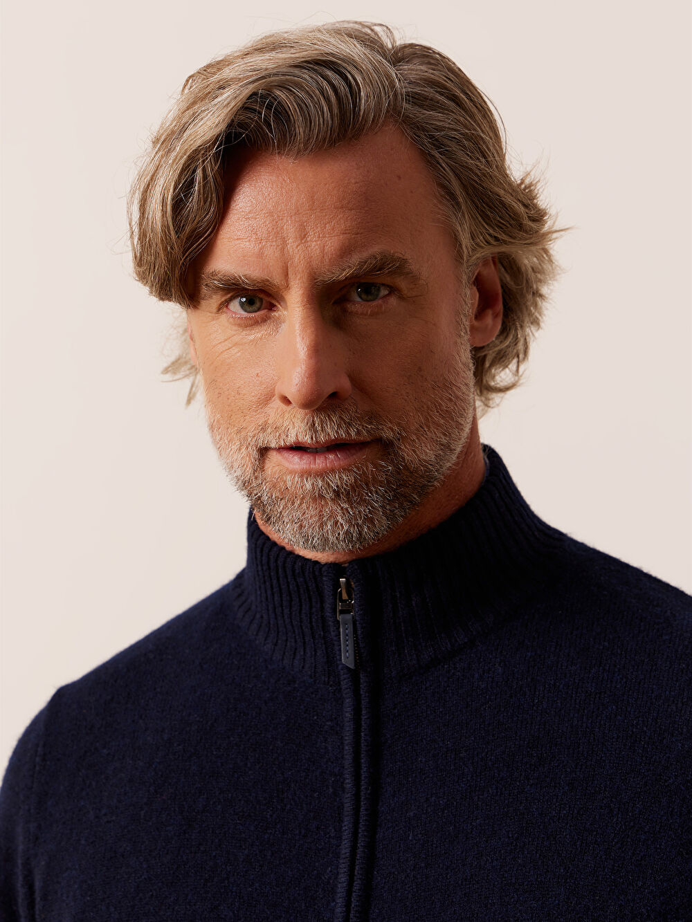 GRANATOWY KARDIGAN WELNEY - 4