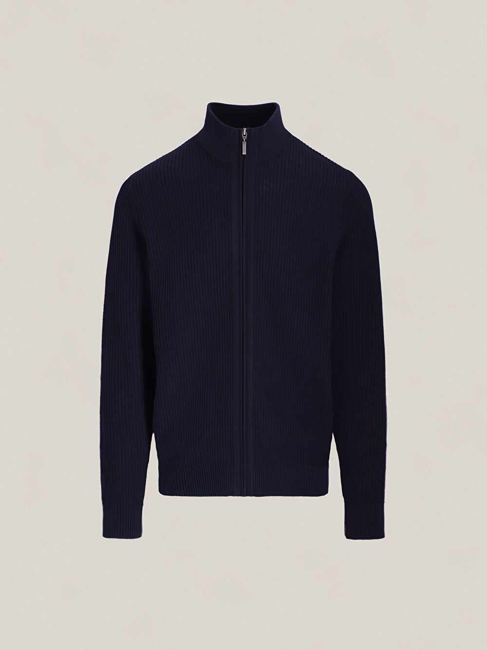 GRANATOWY KARDIGAN HAMRE - 2