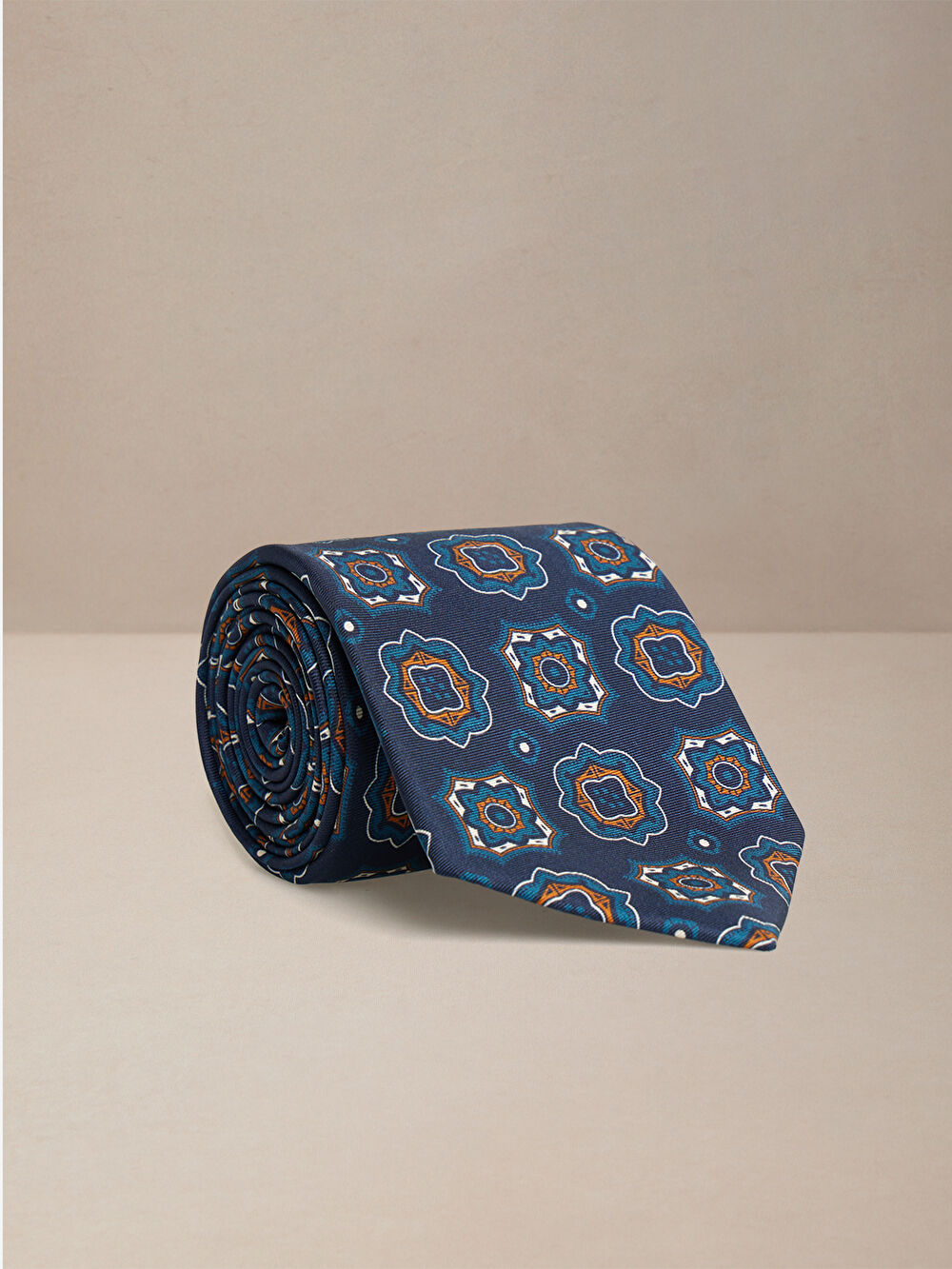 GRANATOWY KRAWAT - 2