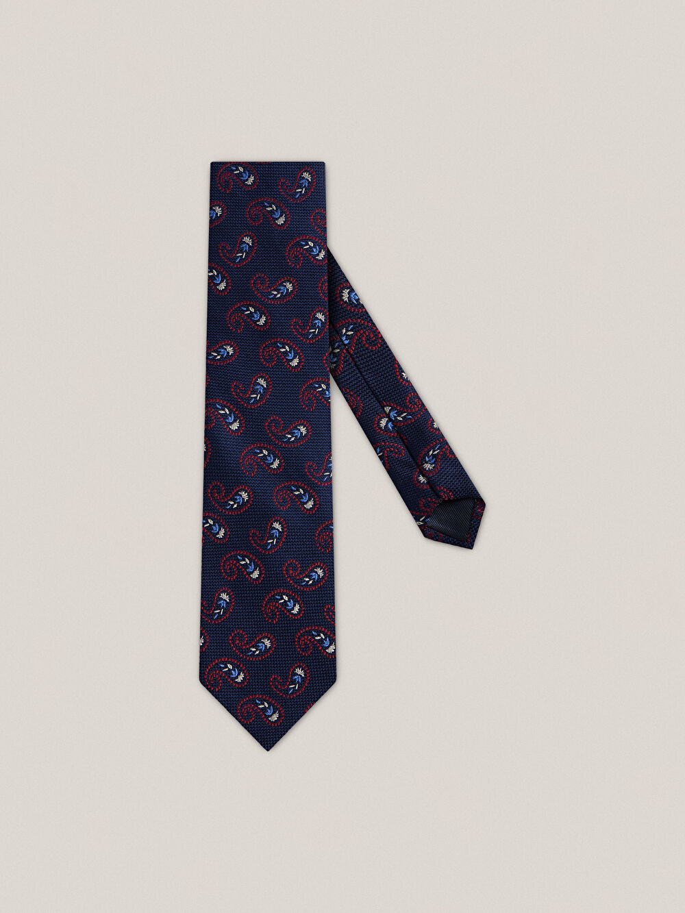 GRANATOWY KRAWAT - 3