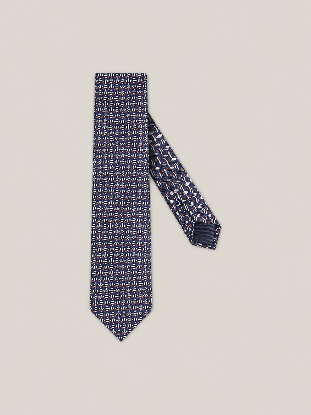 GRANATOWY KRAWAT - 2