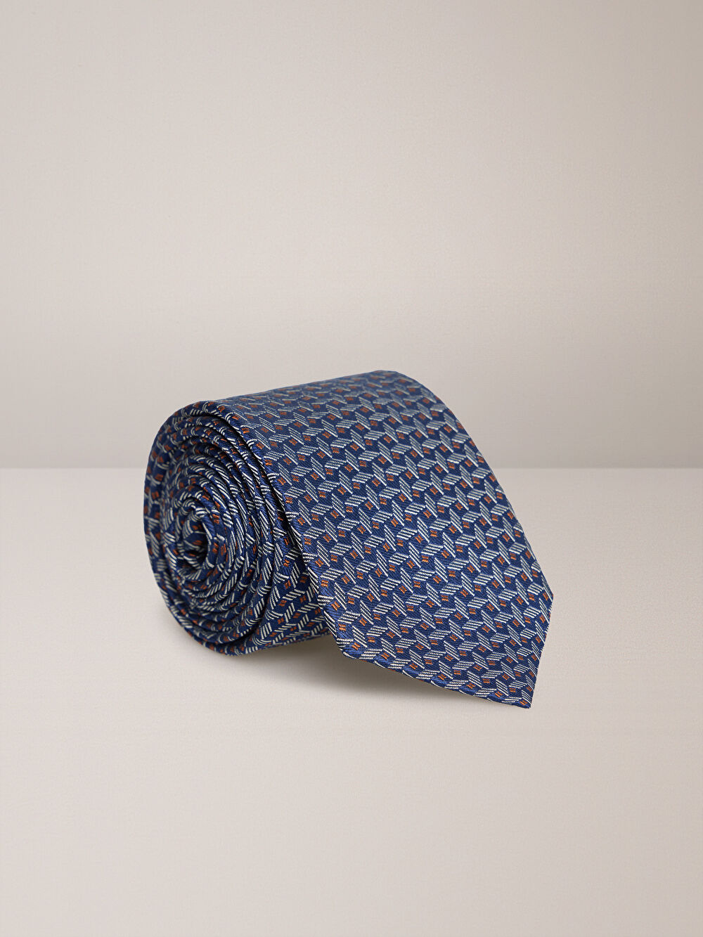 GRANATOWY KRAWAT - 3