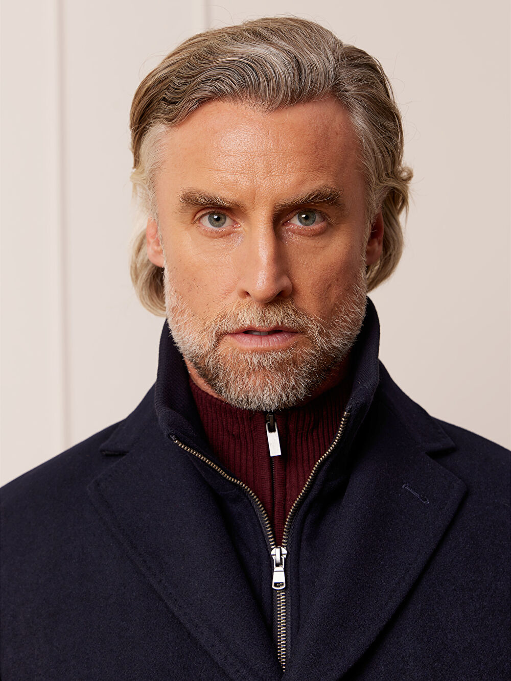 GRANATOWY PŁASZCZ KORDOBA - 4