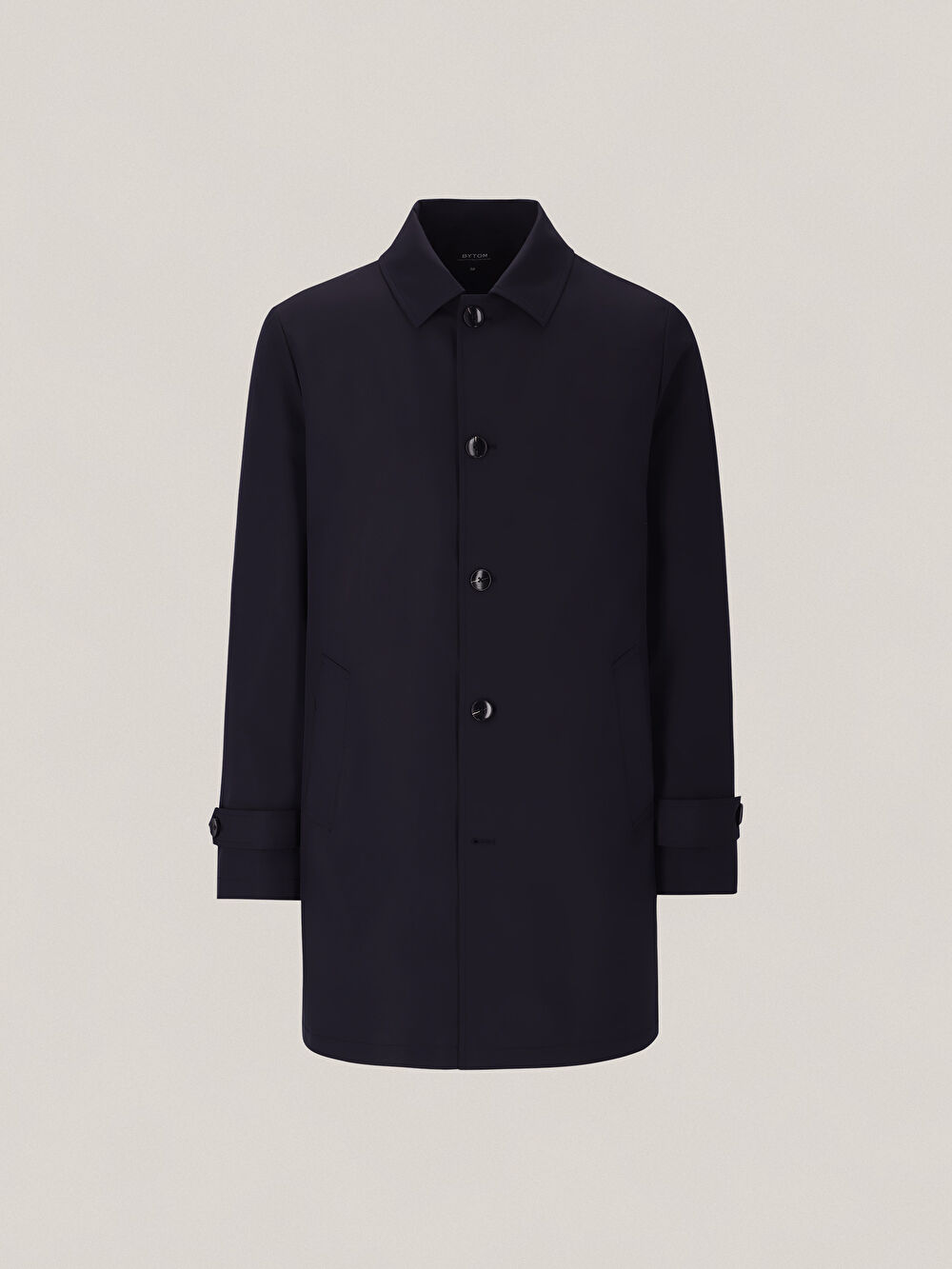 GRANATOWY PŁASZCZ GRANDE - 2