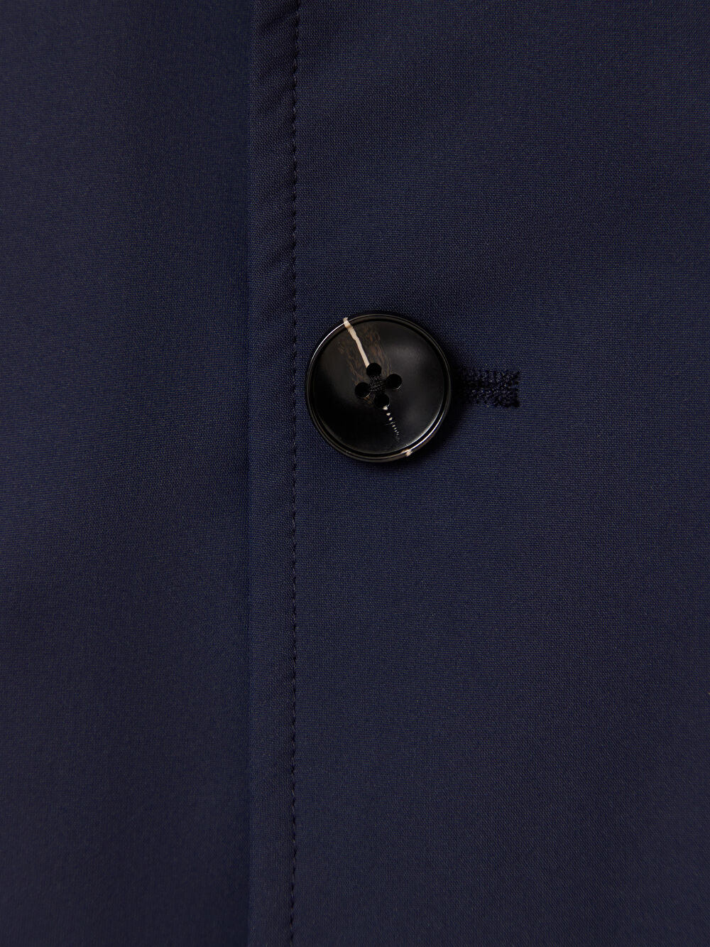 GRANATOWY PŁASZCZ METZ - 9