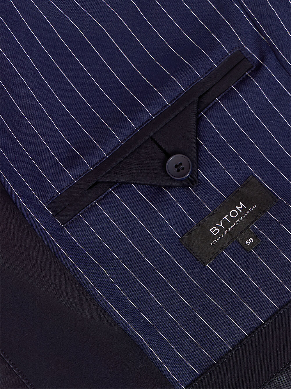 GRANATOWY PŁASZCZ TOMSFORT - 3