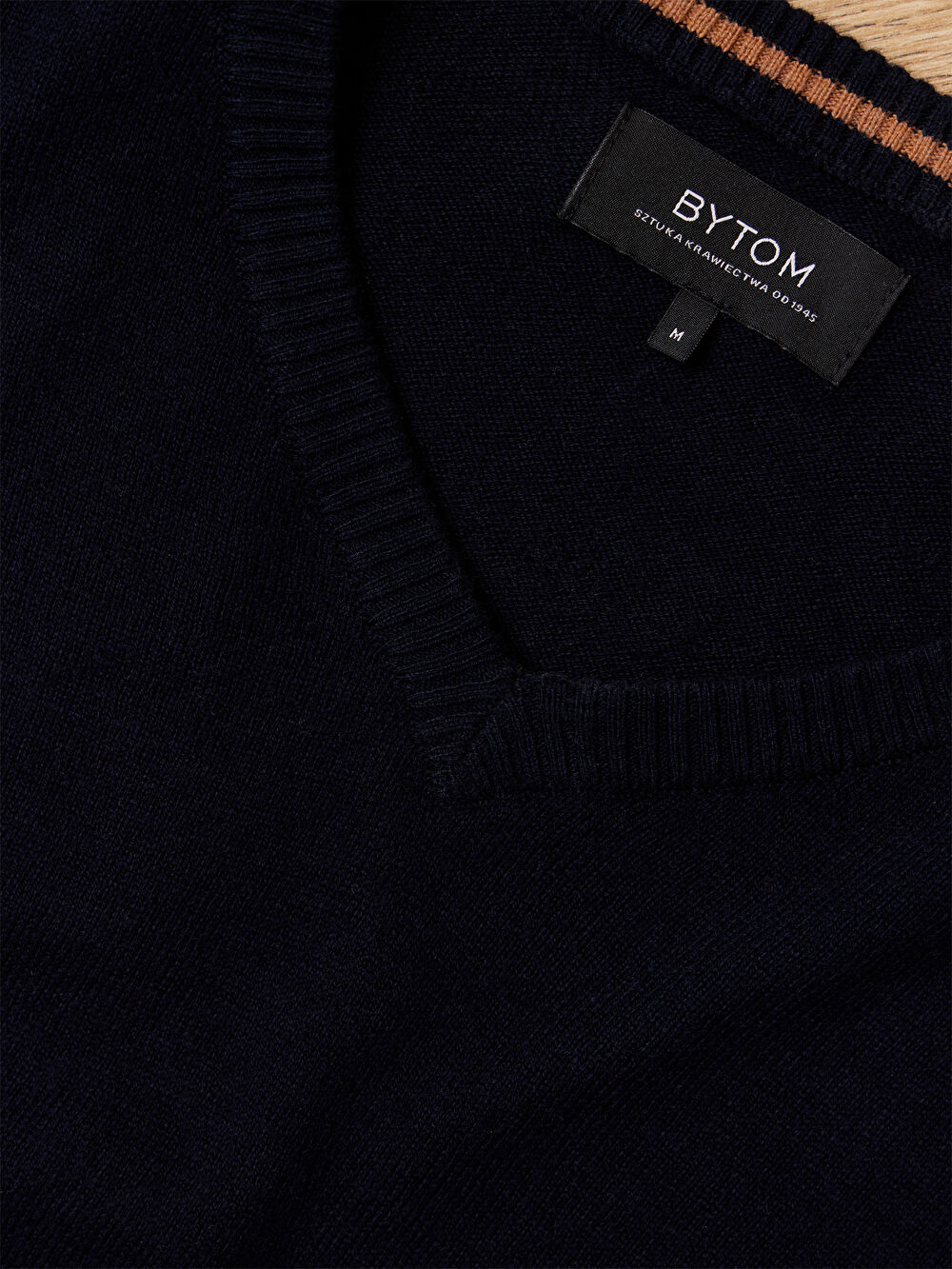 GRANATOWY SWETER FOXFIELD - 3