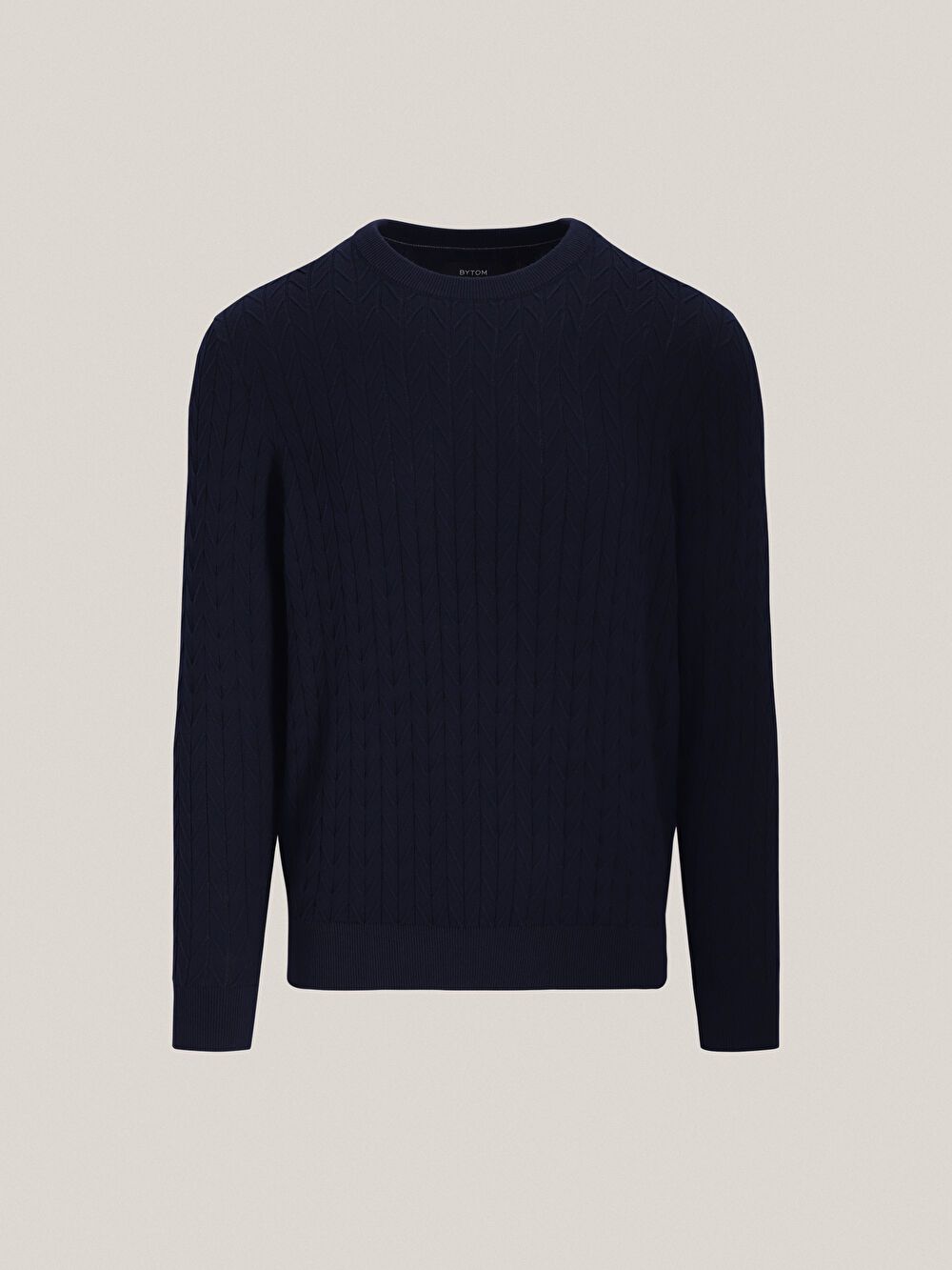 GRANATOWY SWETER SNEEM - 2