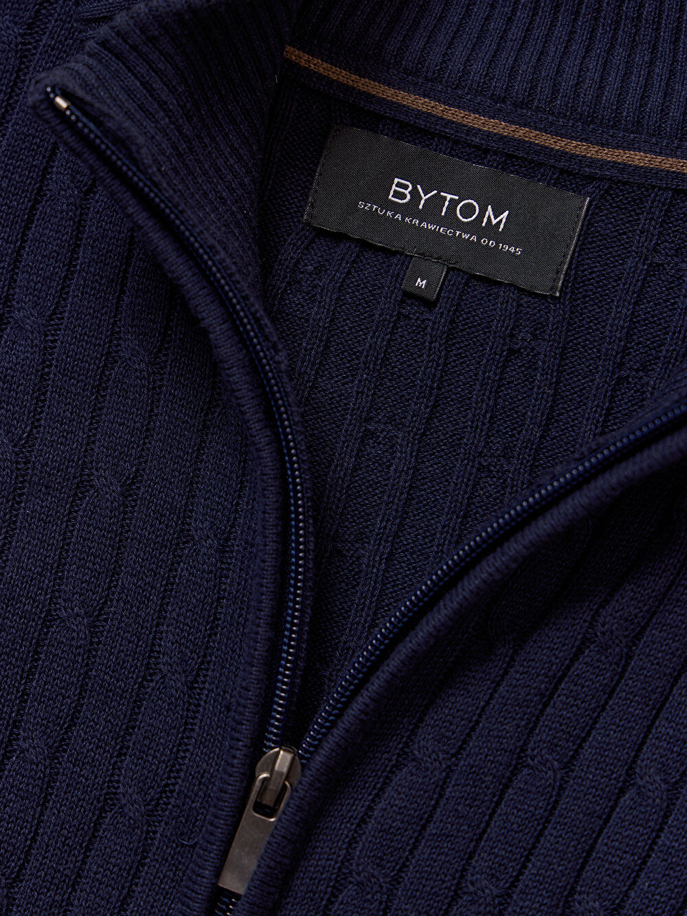 GRANATOWY SWETER SLIGO - 3