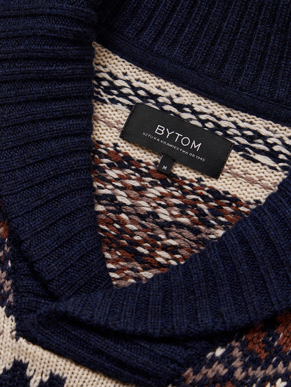 GRANATOWY SWETER CAMDEN - 2