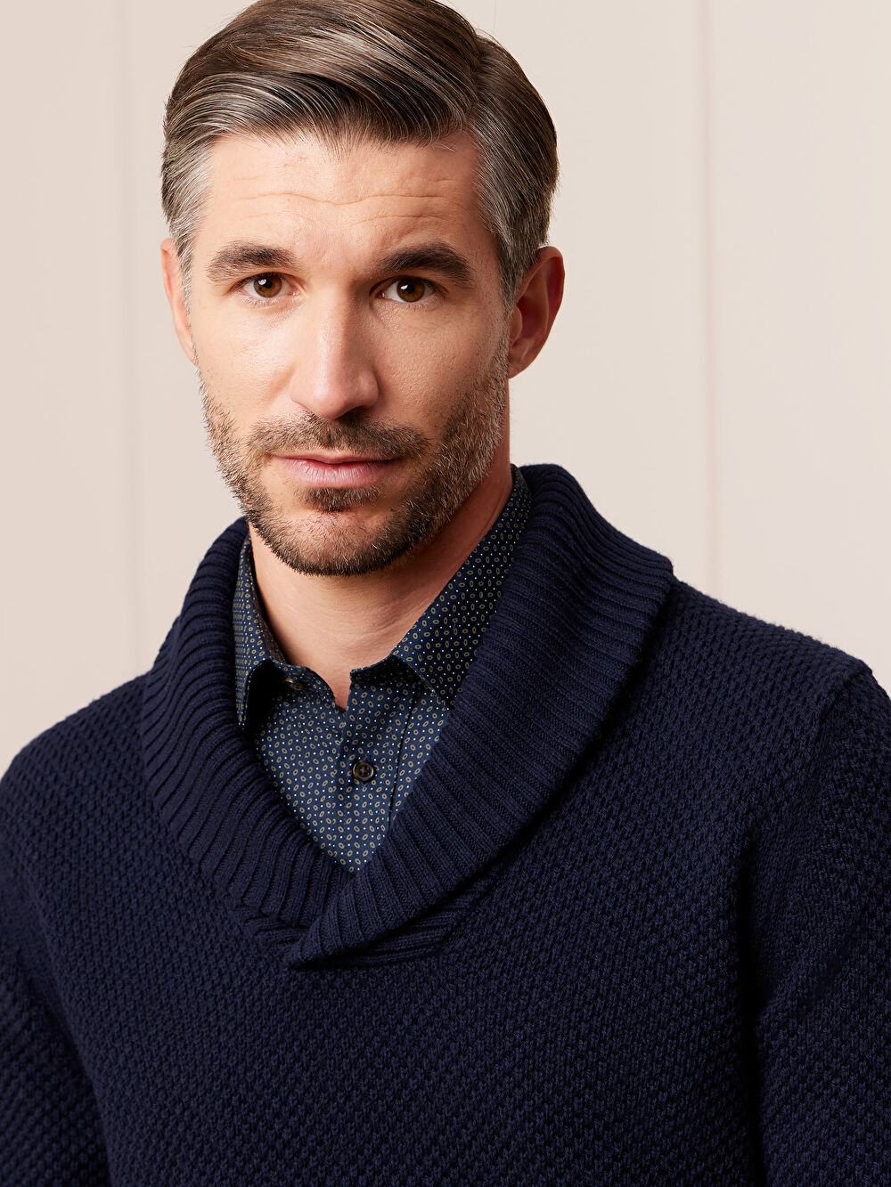 GRANATOWY SWETER CAMDEN - 3