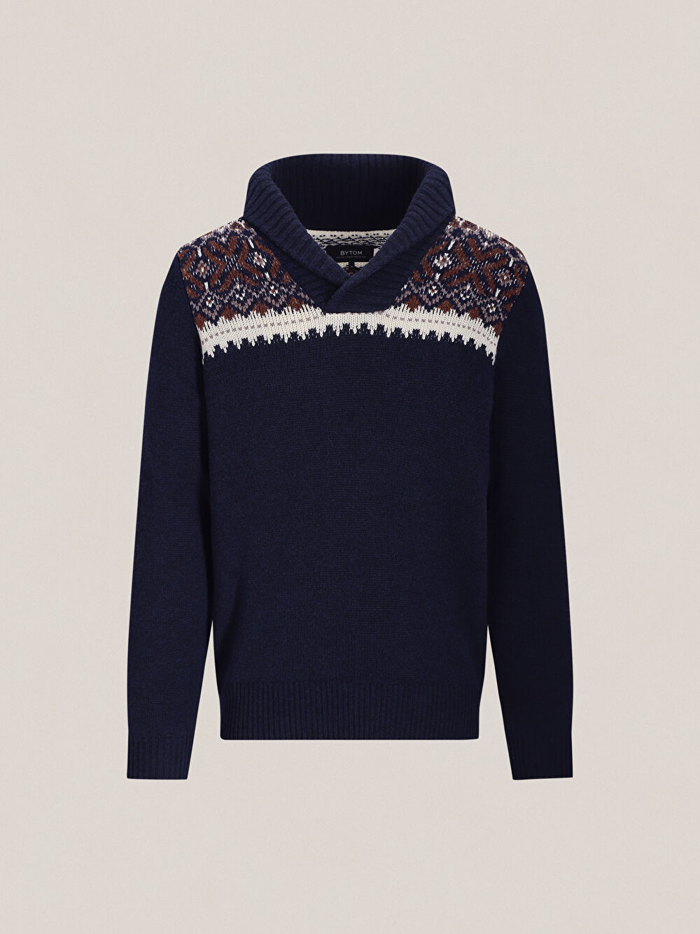 GRANATOWY SWETER CAMDEN - 2