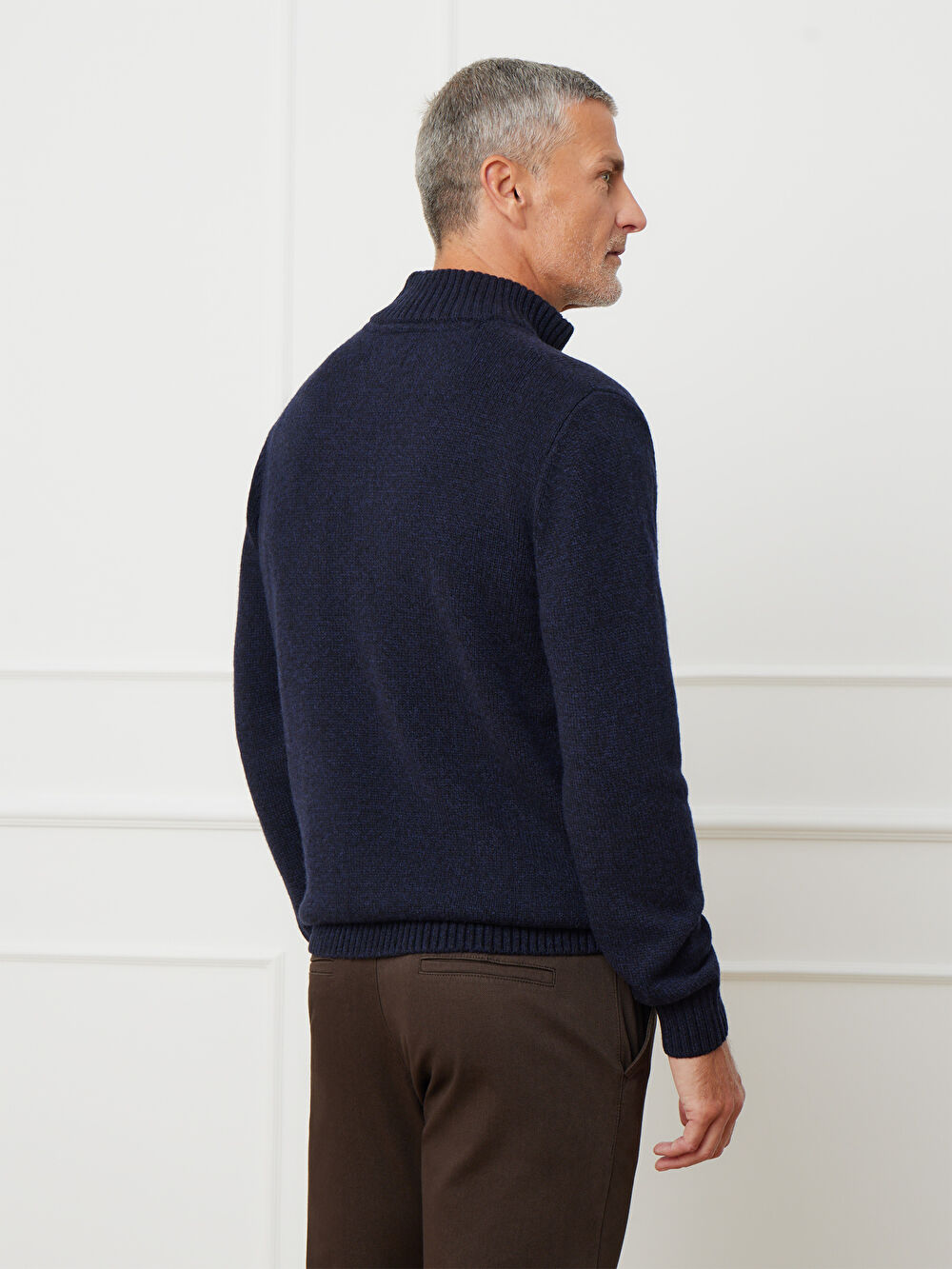 GRANATOWY SWETER TUDOR - 3