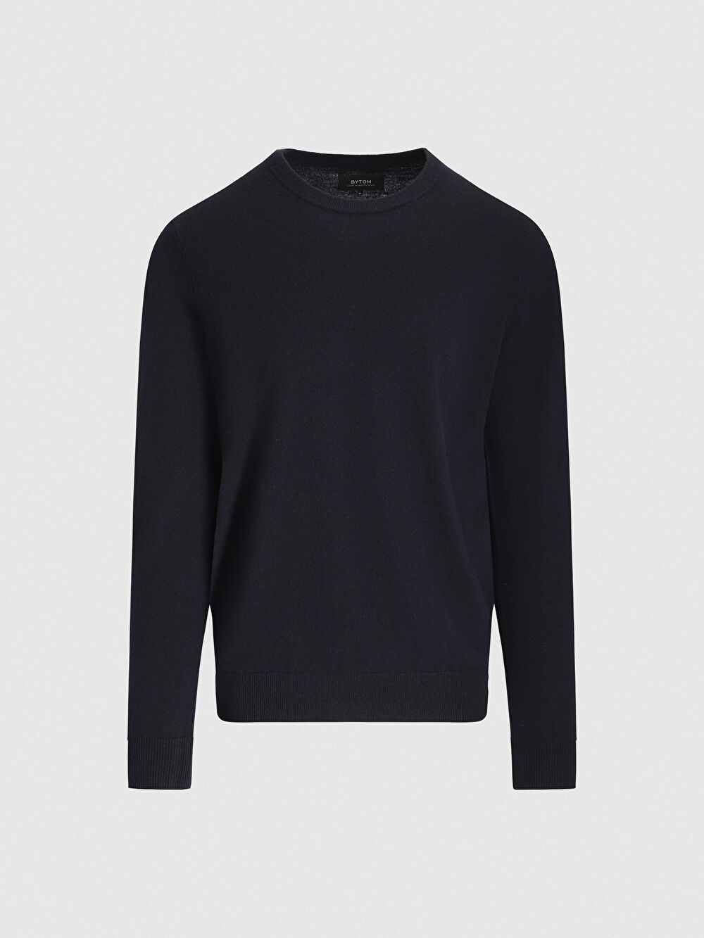 GRANATOWY SWETER LANGLO - 2