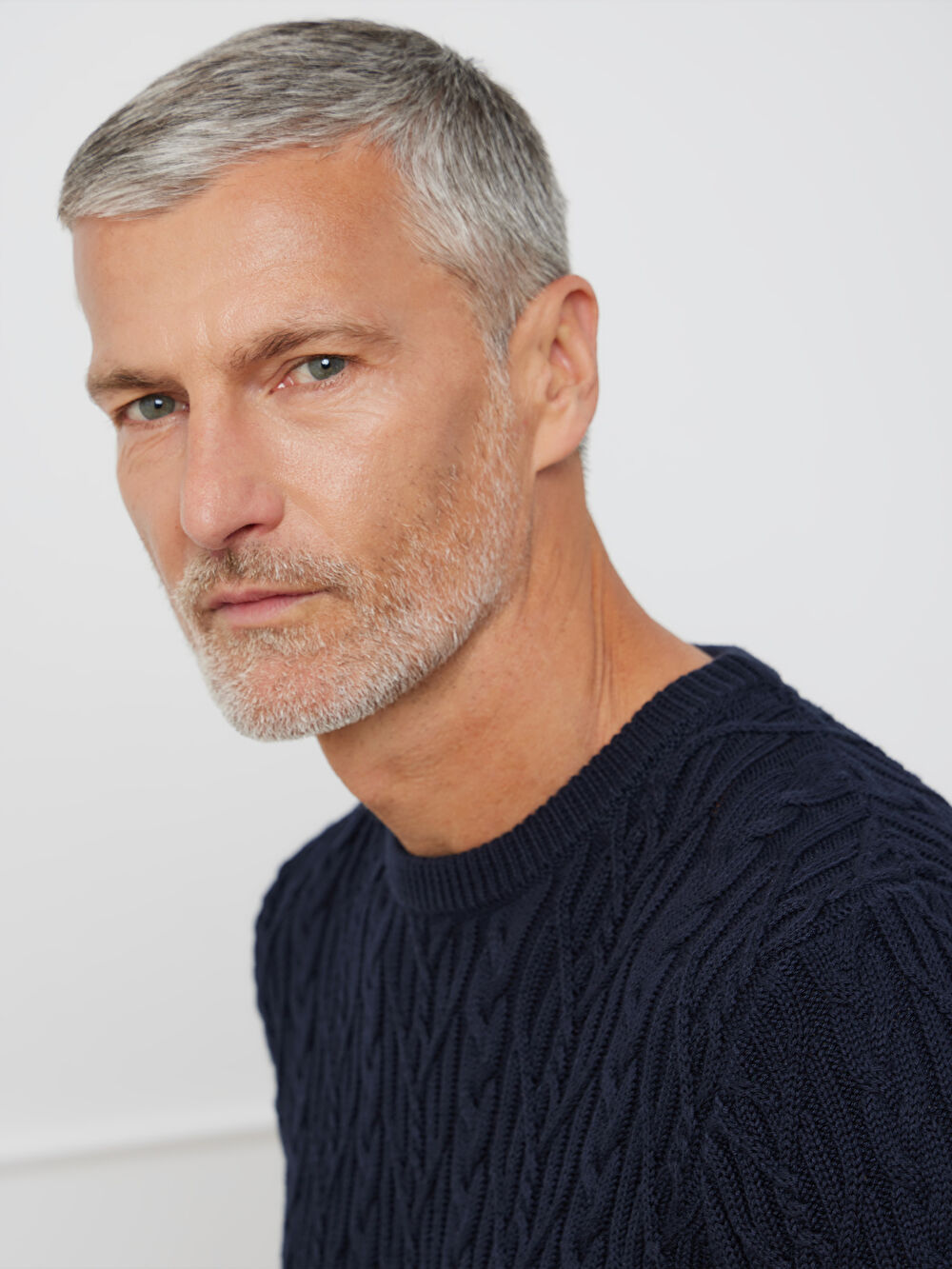 GRANATOWY SWETER ANDREW - 5