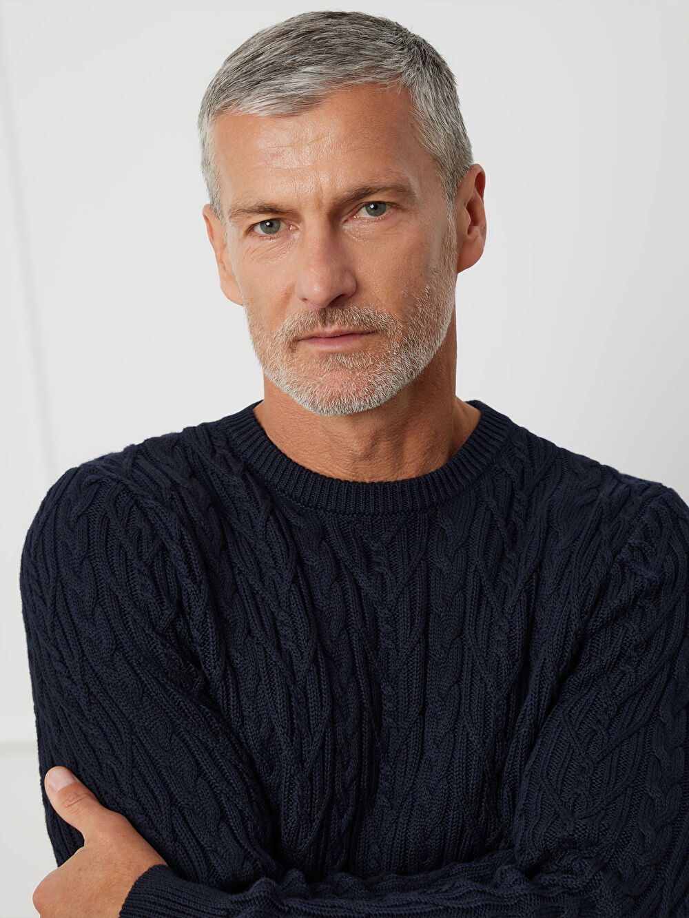 GRANATOWY SWETER ANDREW - 6