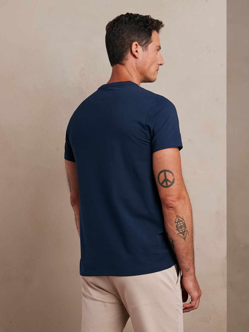 BAWEŁNIANY T-SHIRT ZENNOR - 5