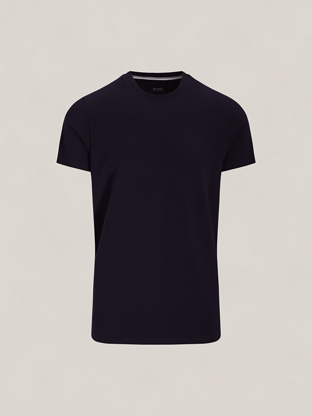 GRANATOWY T-SHIRT DOVENBY - 2