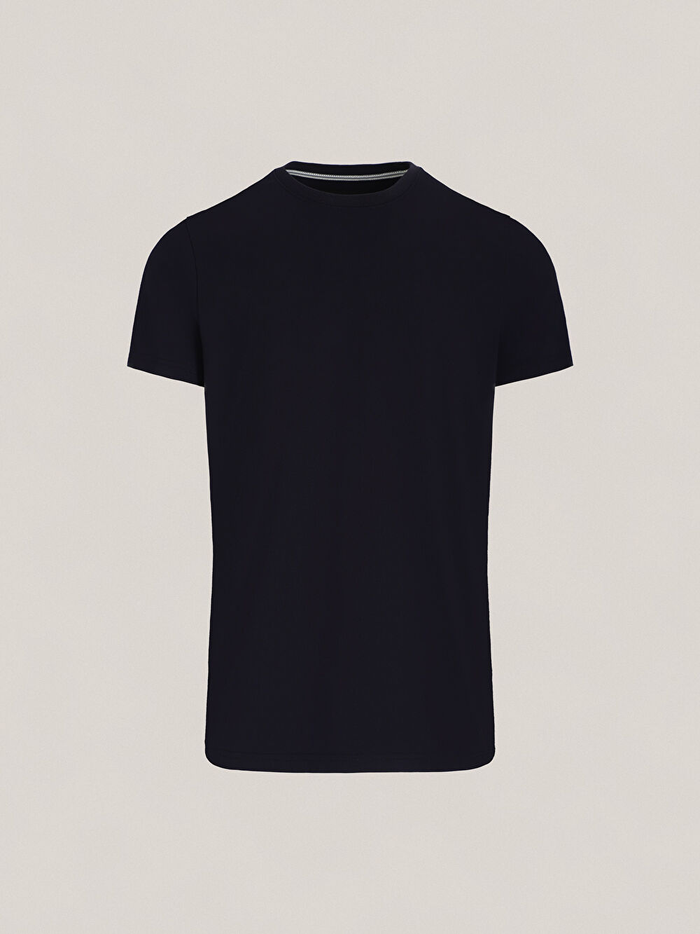 GRANATOWY T-SHIRT BELSAY - 2