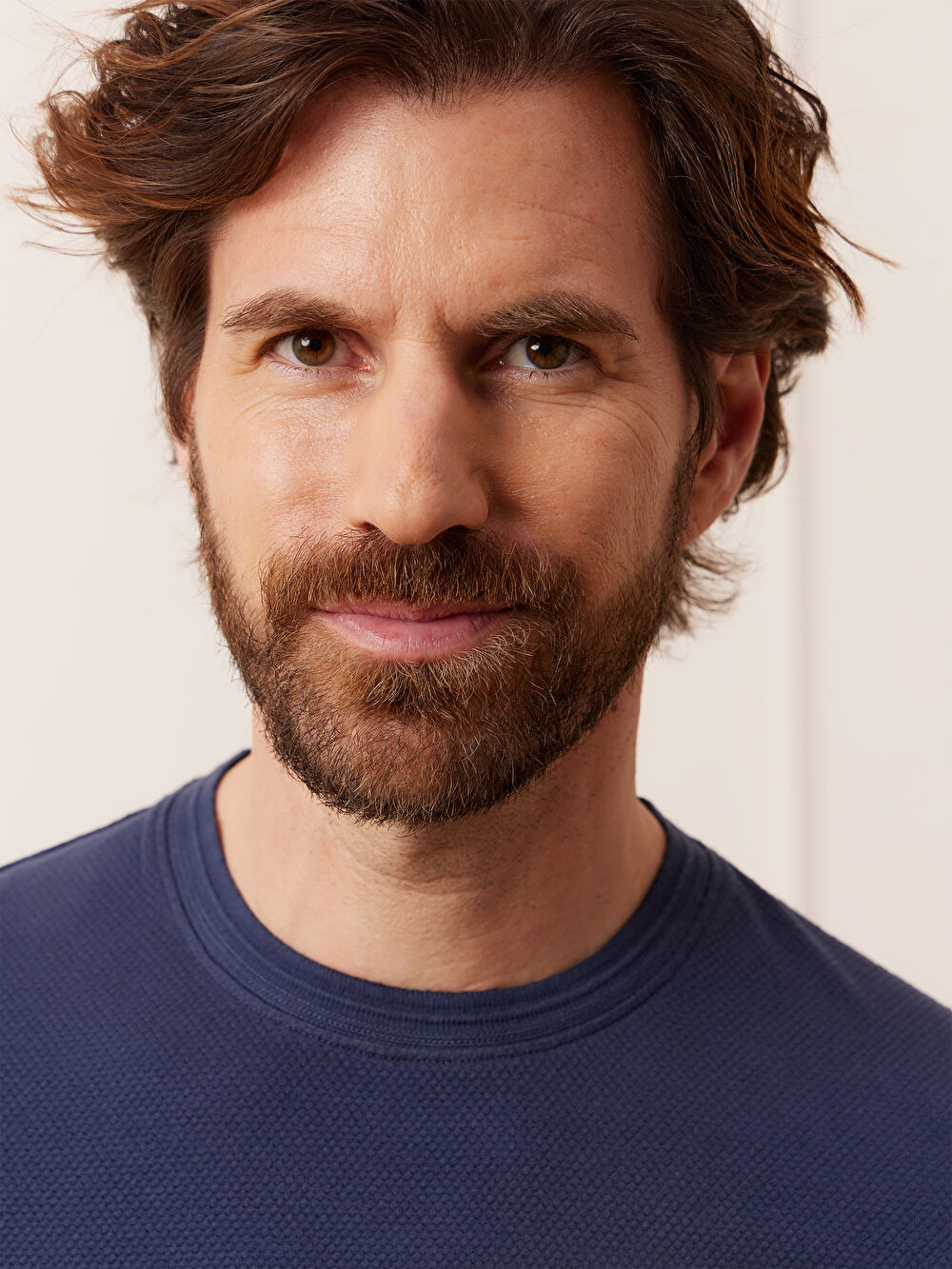 GRANATOWY T-SHIRT BELSAY - 4