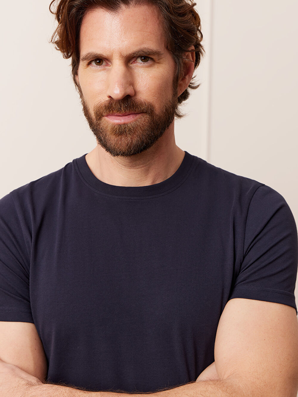 GRANATOWY T-SHIRT NEUK - 4