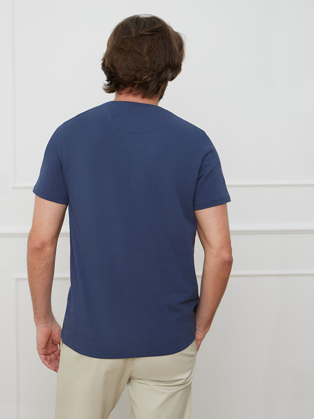 GRANATOWY T-SHIRT CRISSMOD - 2