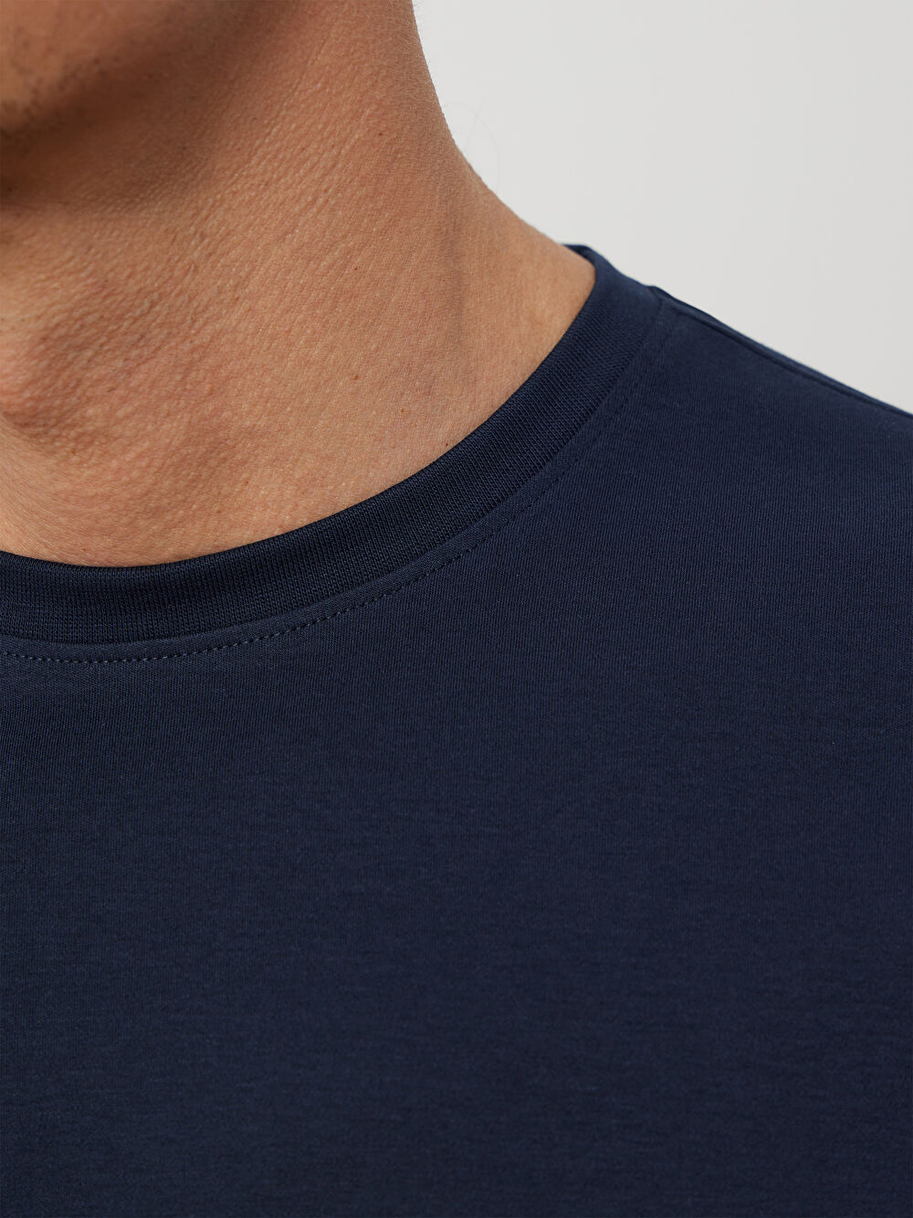 GRANATOWY T-SHIRT BUXLEY - 4