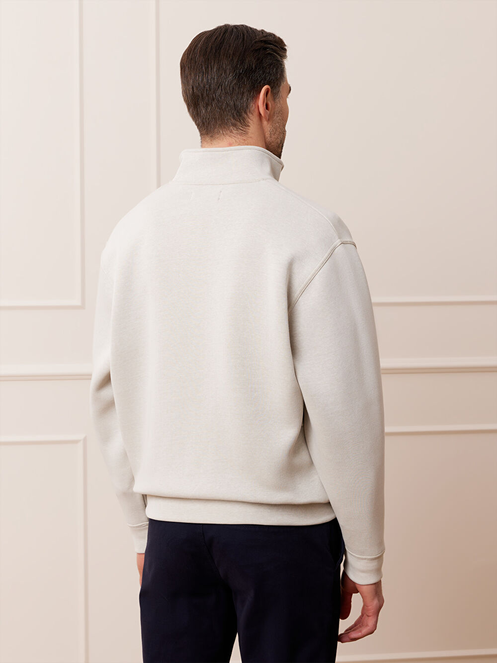 BEŻOWA BLUZA WINASTION - 7