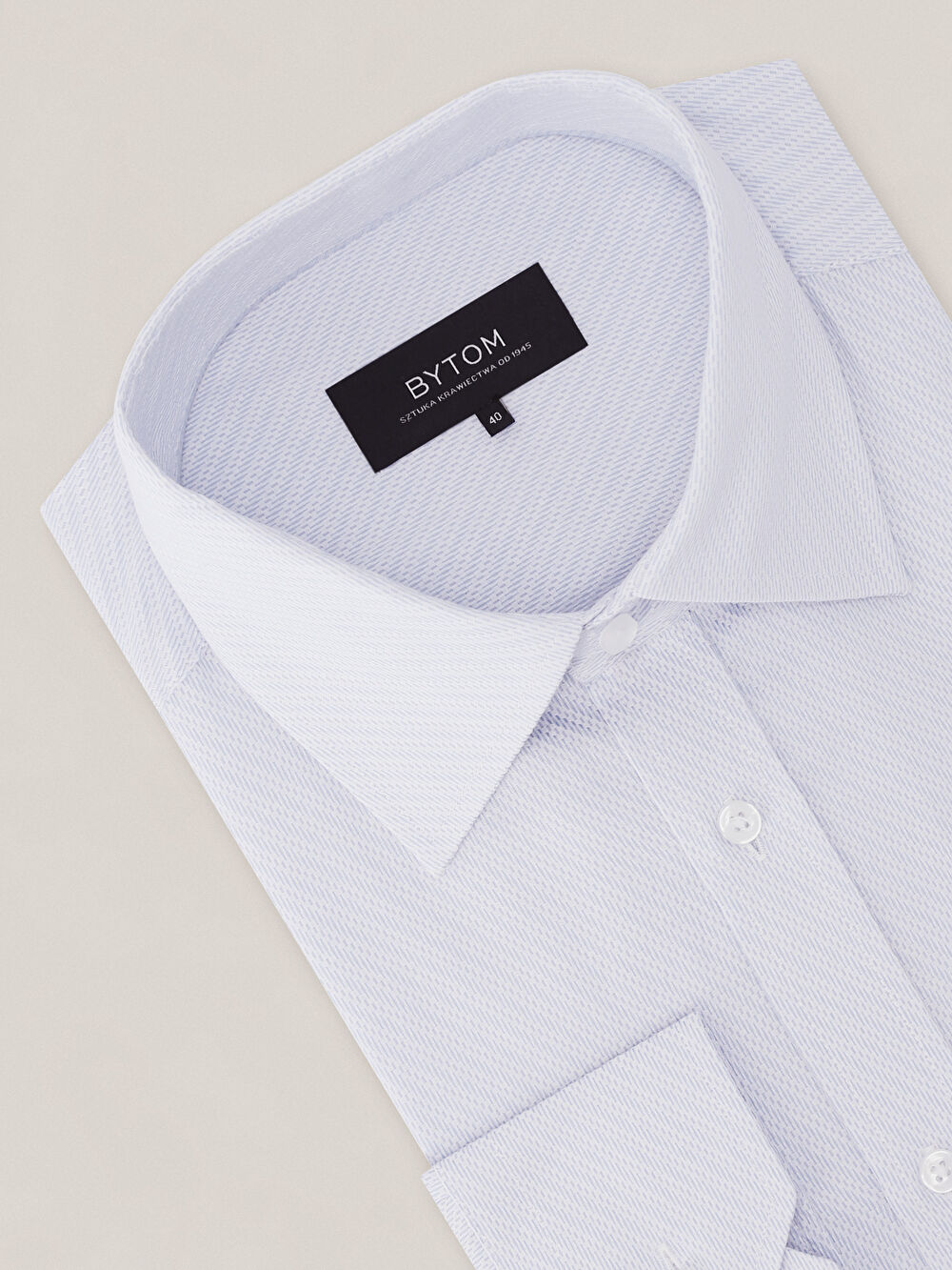 NIEBIESKA KOSZULA WINDSOR DŁUGI RĘKAW - 3