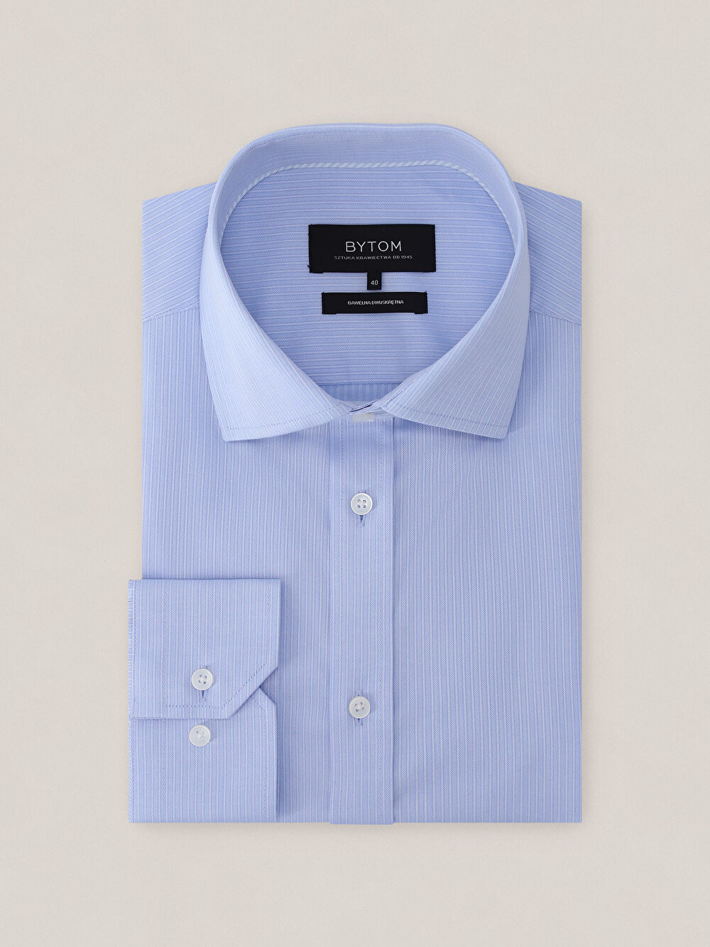 NIEBIESKA KOSZULA WINDSOR DŁUGI RĘKAW