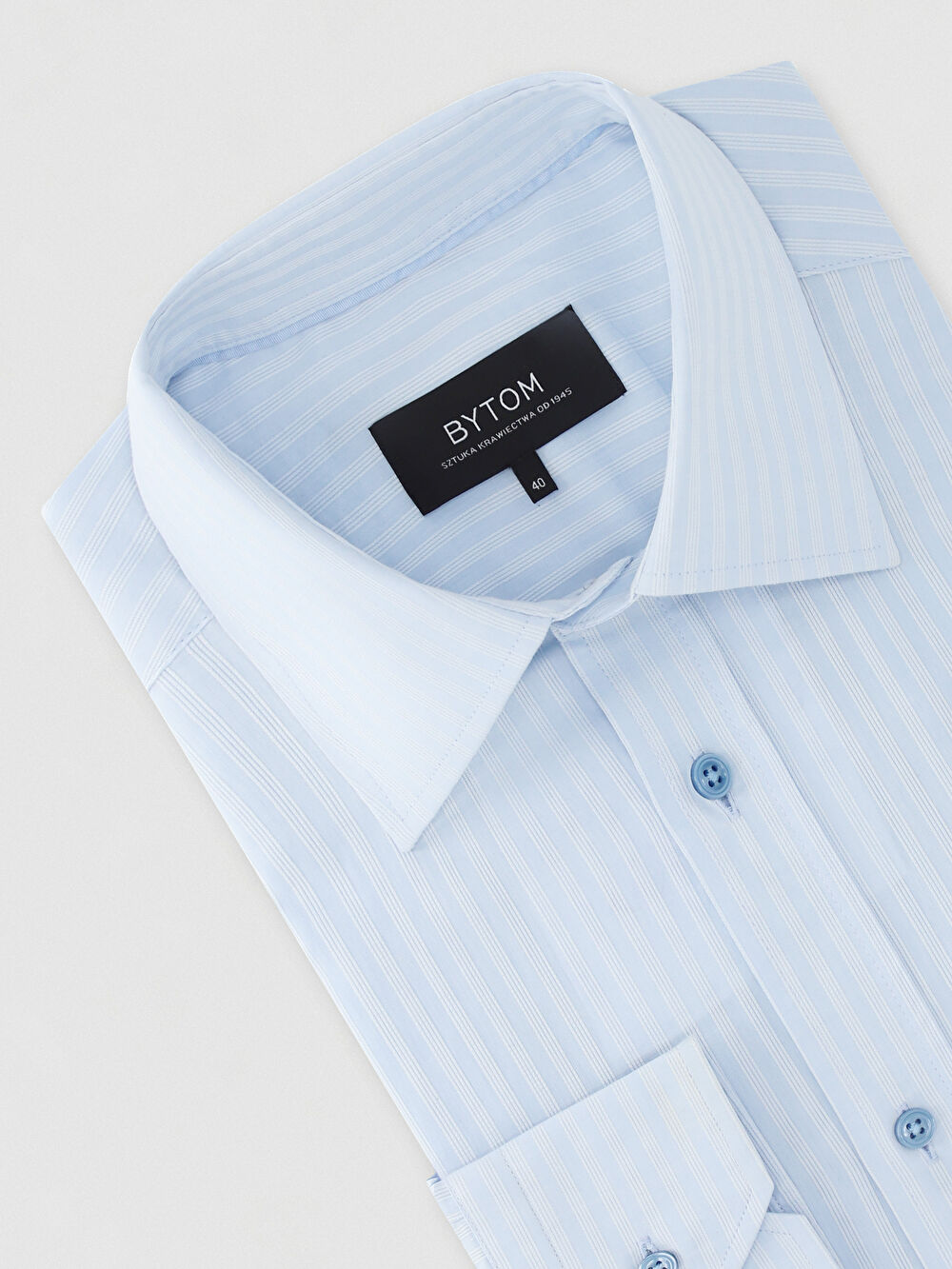 NIEBIESKA KOSZULA WINDSOR DŁUGI RĘKAW - 3