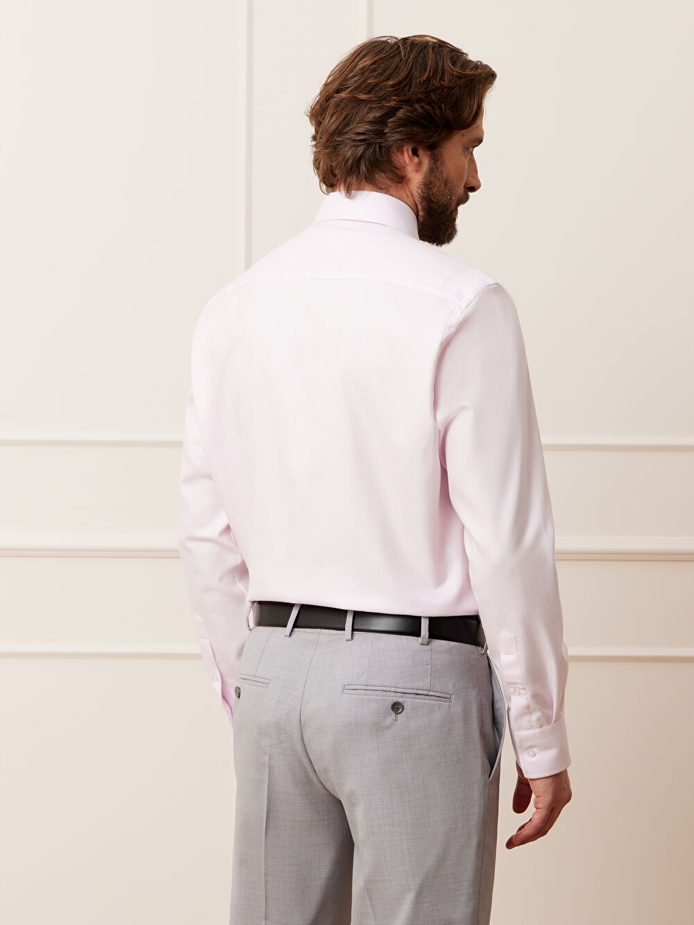 RÓŻOWA KOSZULA BRAGA DŁUGI RĘKAW - 6