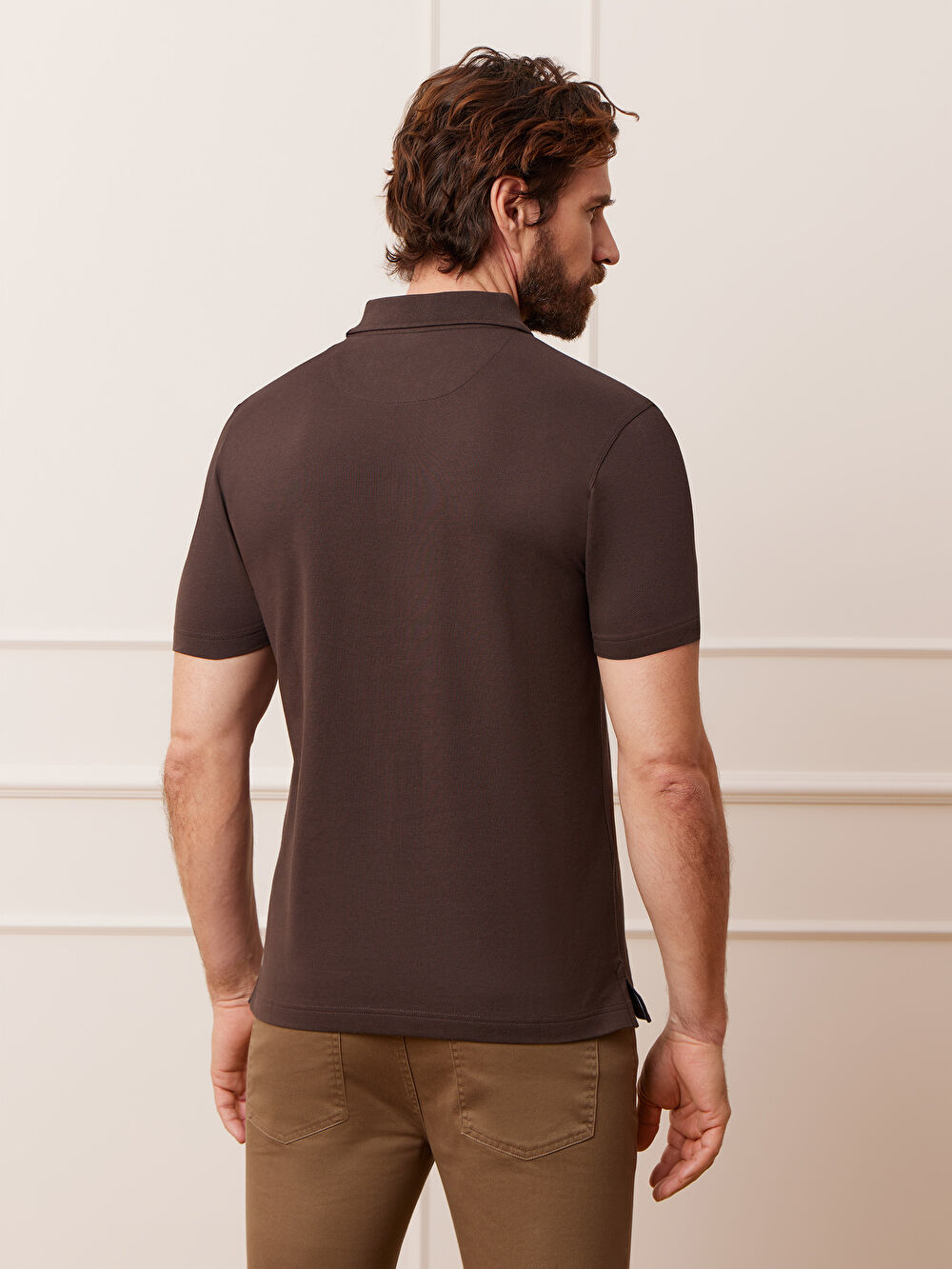 KAMELOWE KLASYCZNE POLO RAMSEY - 5