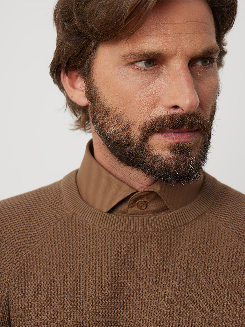 KAMELOWY SWETER KINLAY - 4
